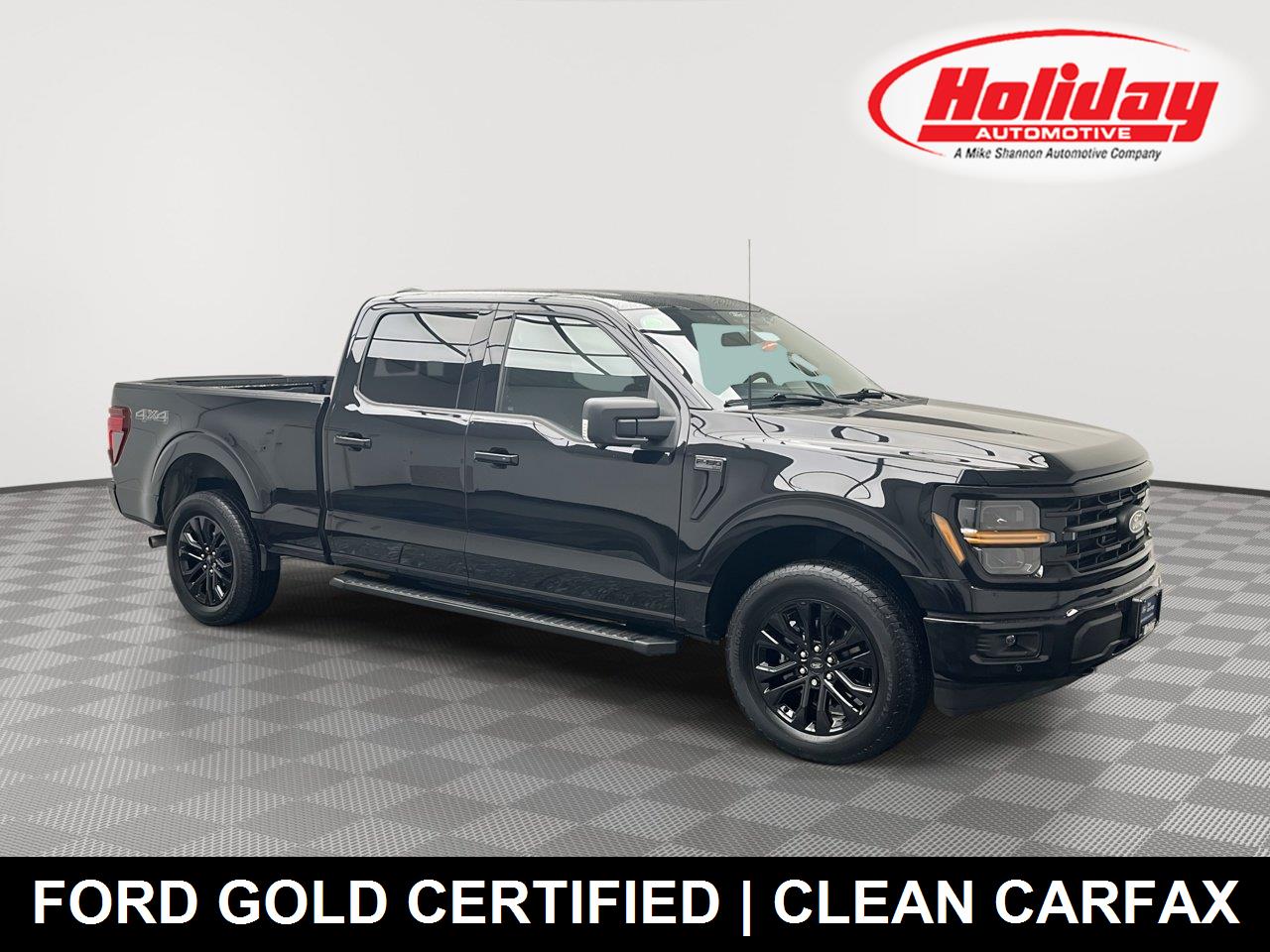 Agate Black 2024 Ford F-150 Pickup Truck Four-Wheel Drive Automatic