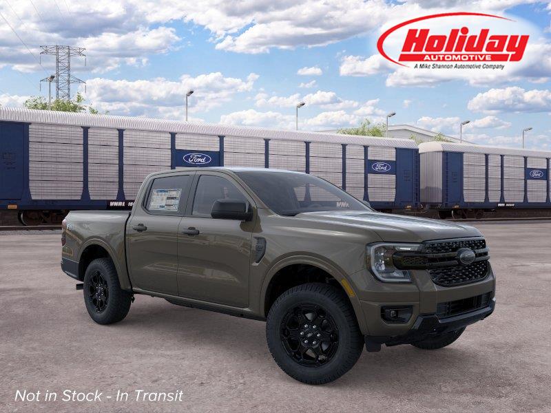 Gray 2026 Ford Ranger Pickup Truck Four-Wheel Drive Automatic