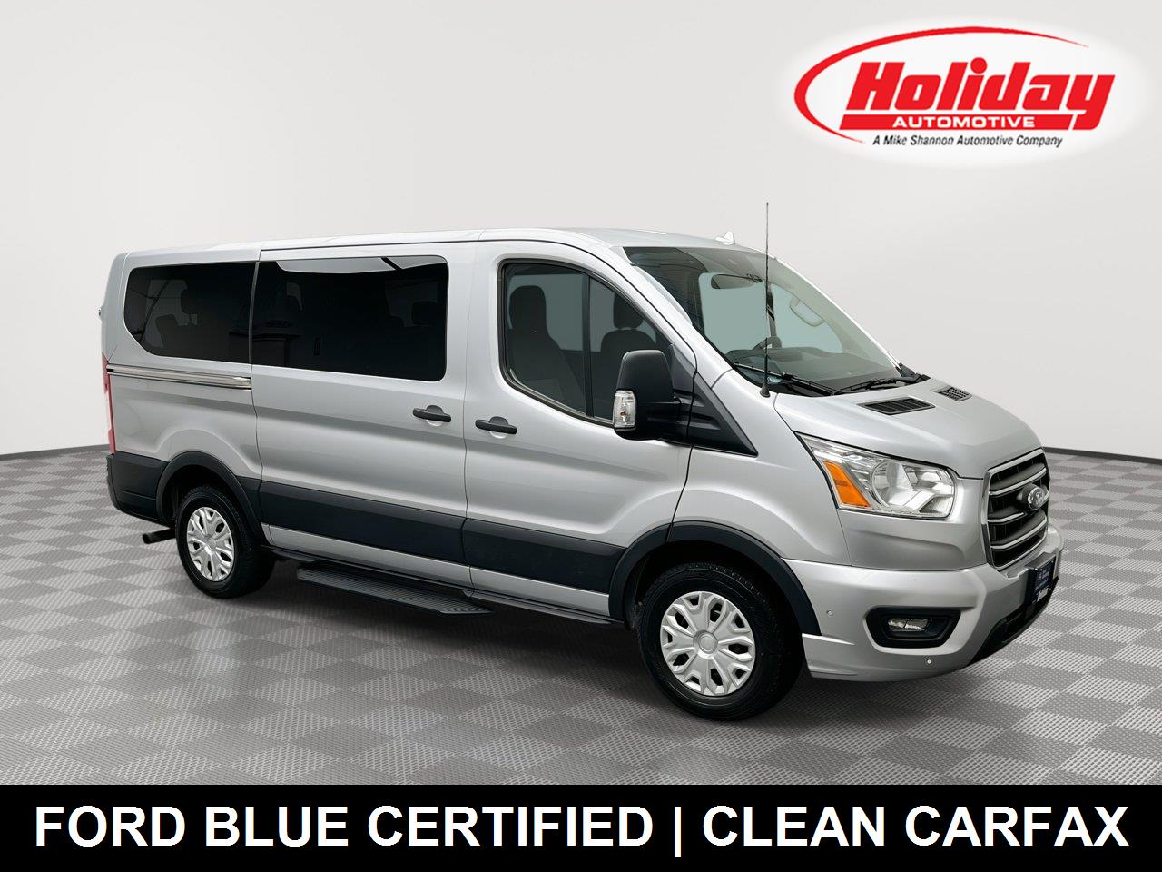 Ingot Silver 2020 Ford Transit Passenger Van Rear-Wheel Drive 