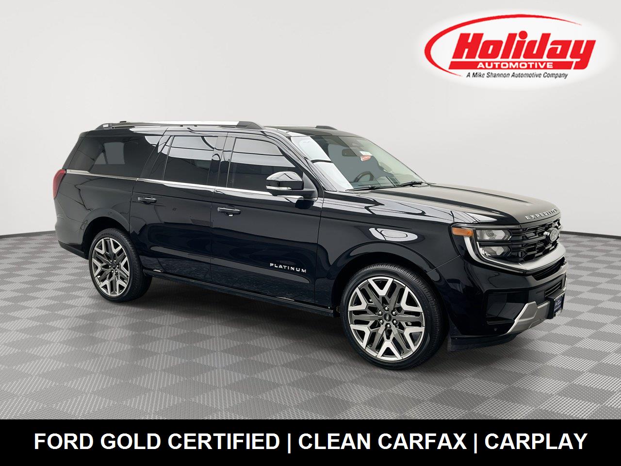 Agate Black 2025 Ford Expedition SUV / Crossover Four-Wheel Drive Automatic