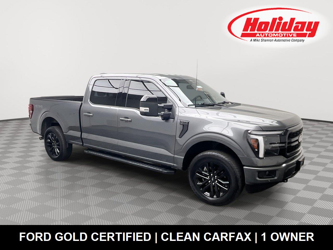 Carbonized Gray 2025 Ford F-150 Pickup Truck Four-Wheel Drive Automatic