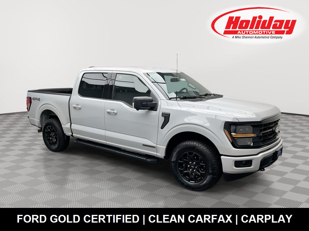 Avalanche Gray 2024 Ford F-150 Pickup Truck Four-Wheel Drive Automatic