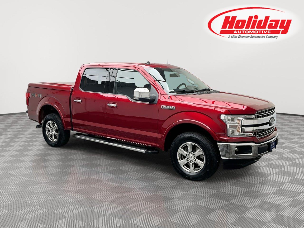 Ruby Red Metallic Tinted Clearcoat 2019 Ford F-150 Pickup Truck Four-Wheel Drive Automatic