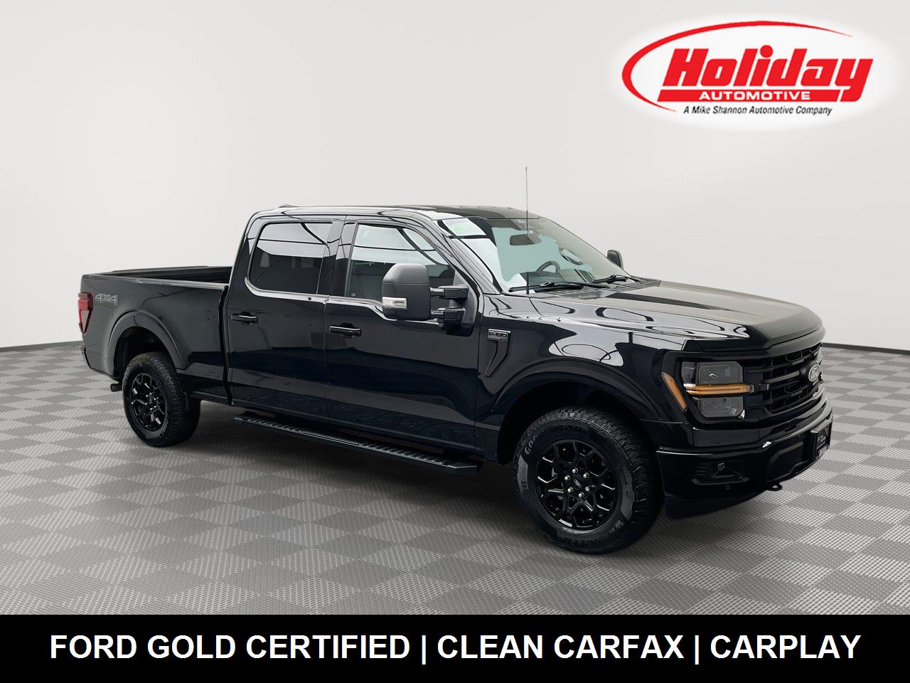 Agate Black 2024 Ford F-150 Pickup Truck Four-Wheel Drive Automatic