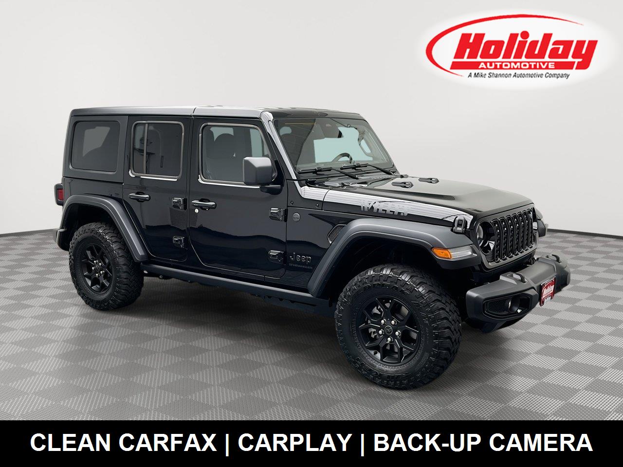 Black Clearcoat 2026 Jeep Wrangler SUV / Crossover Four-Wheel Drive 6-Speed Manual