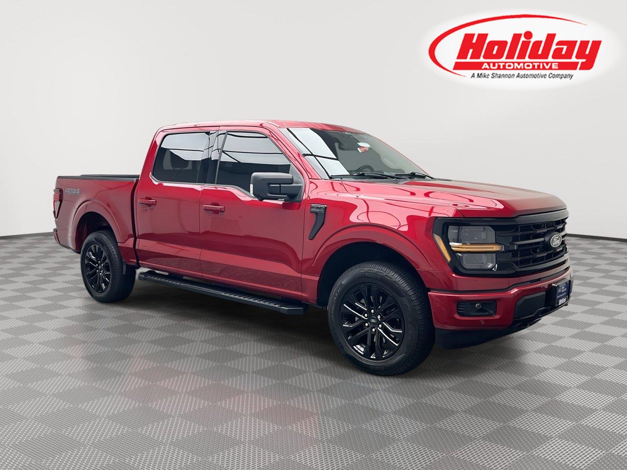 Rapid Red Metallic Tinted Clearcoat 2025 Ford F-150 Pickup Truck Four-Wheel Drive Automatic