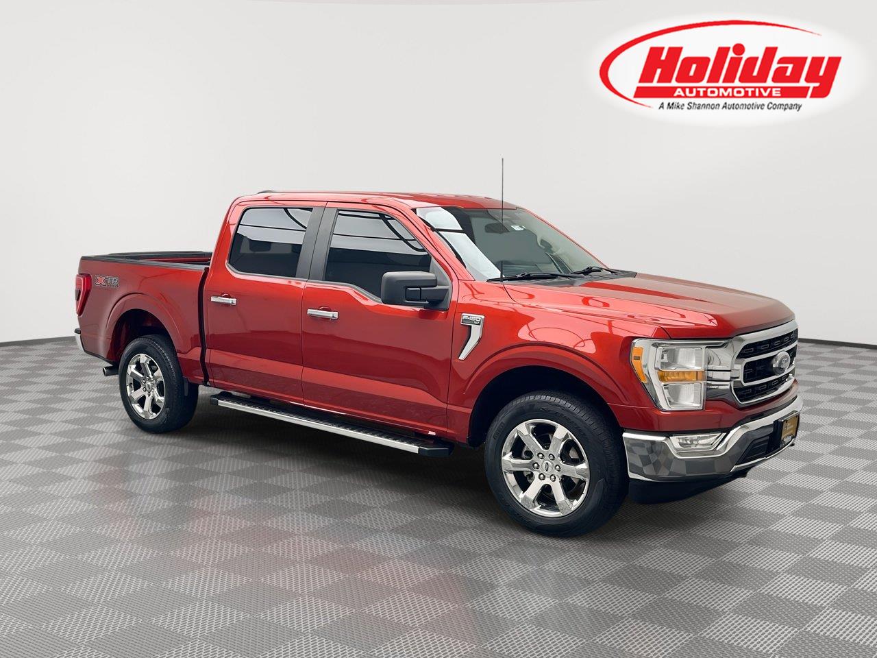 Hot Pepper Red Tinted Clearcoat 2023 Ford F-150 Pickup Truck Four-Wheel Drive Automatic