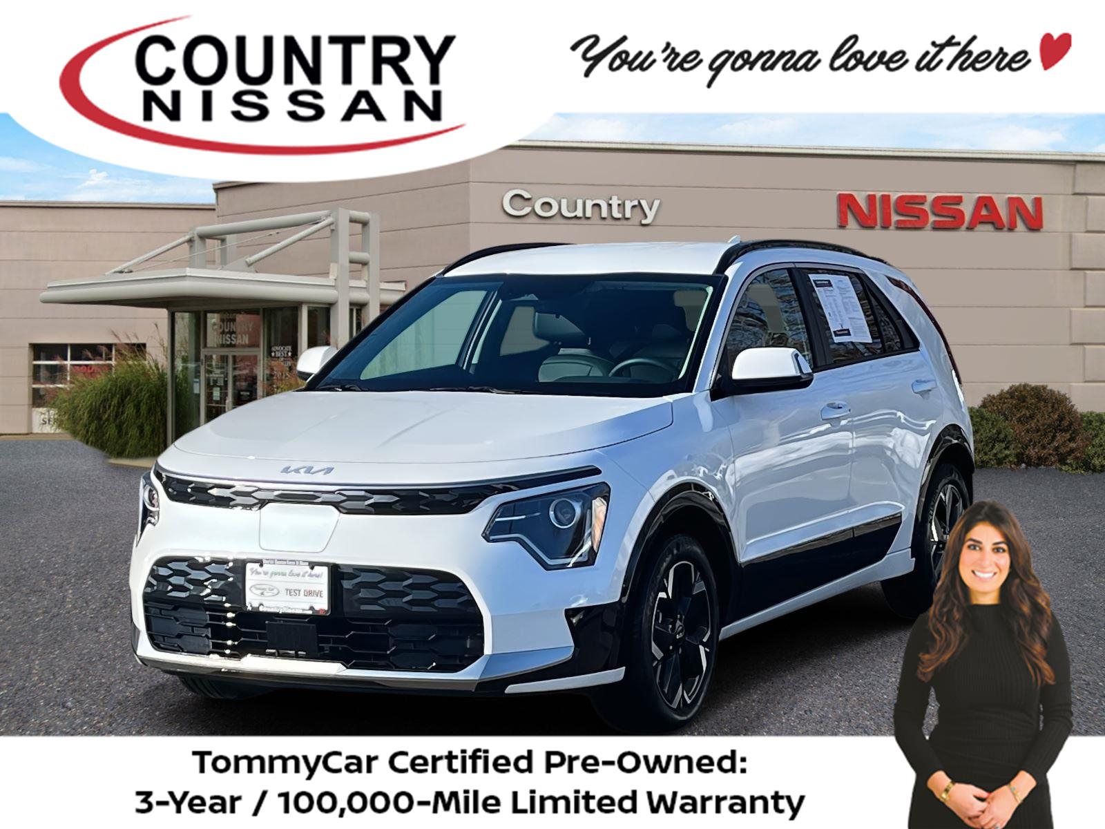 Snow White Pearl 2025 Kia Niro EV Wind FWD SUV / Crossover Front-Wheel Drive 1-Speed Dual Clutch