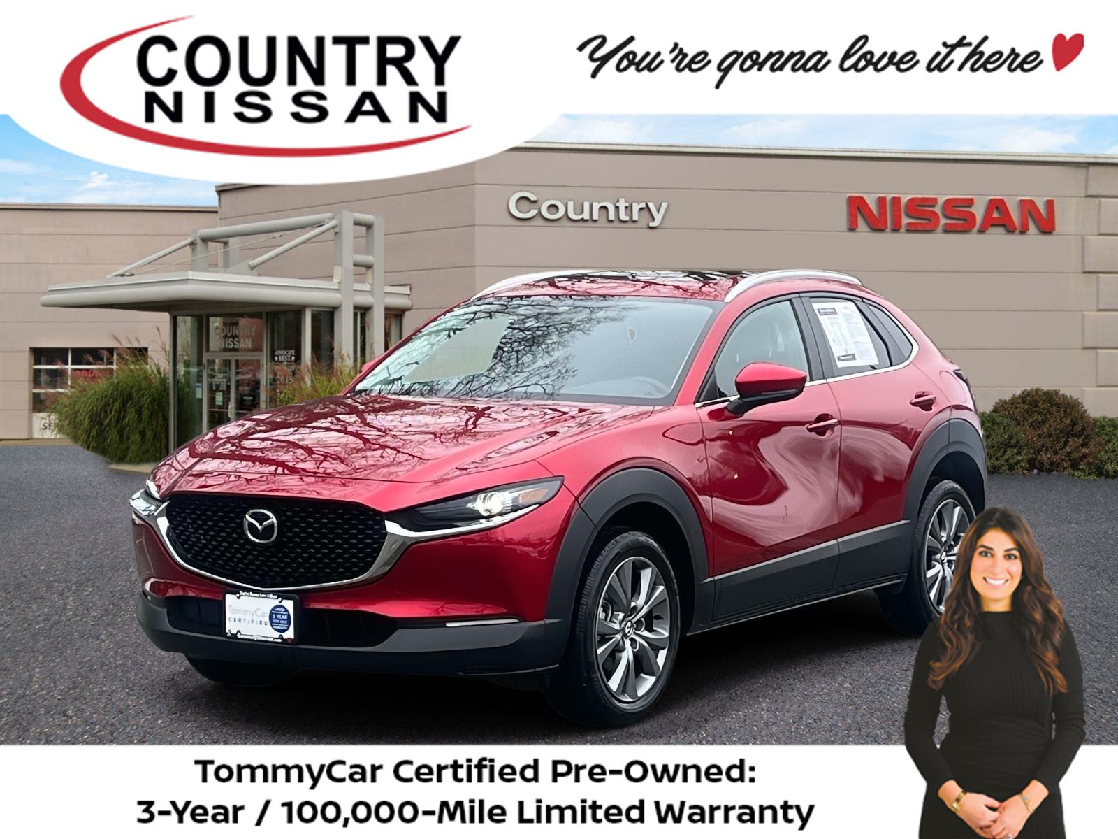 Soul Red Crystal Metallic 2025 Mazda CX-30 2.5 S Preferred AWD SUV / Crossover All-Wheel Drive Automatic