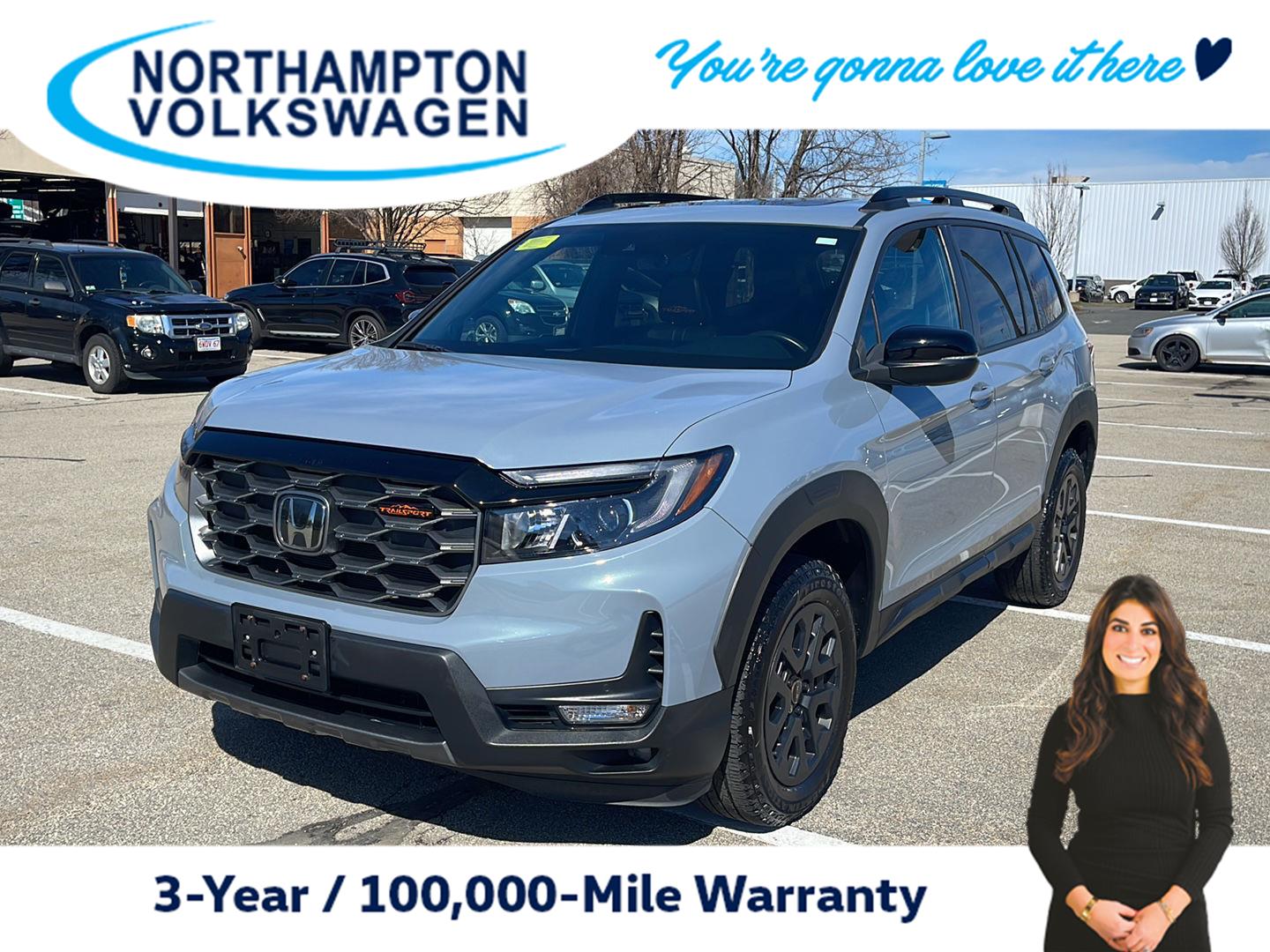 Sonic Gray Pearl 2023 Honda Passport TrailSport AWD SUV / Crossover All-Wheel Drive Automatic