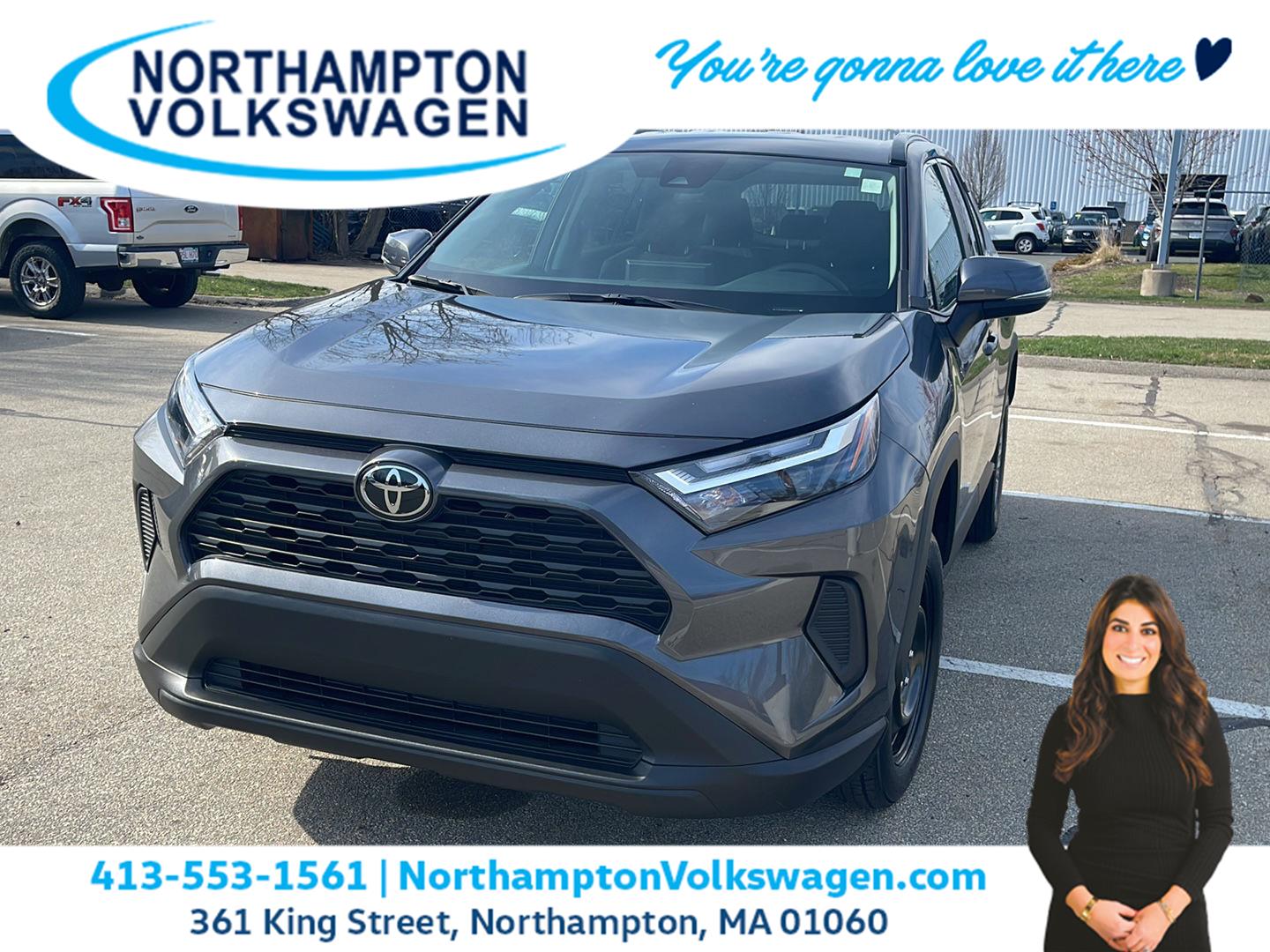 Magnetic Gray Metallic 2025 Toyota RAV4 XLE AWD SUV / Crossover All-Wheel Drive 8-Speed Automatic