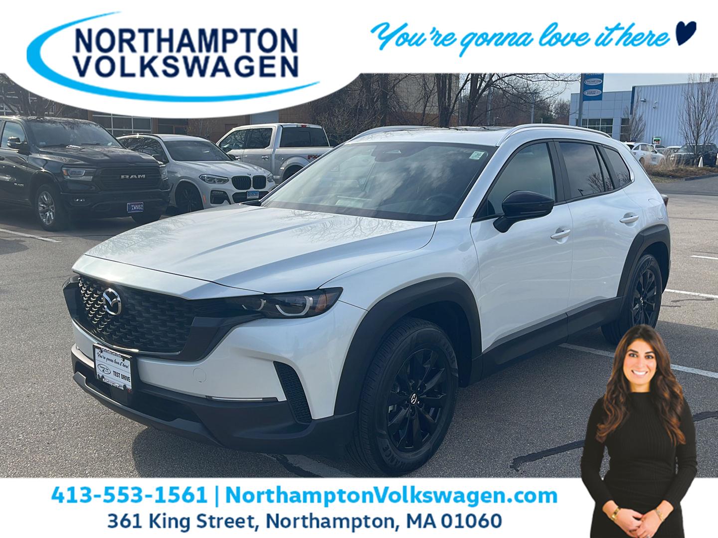 White (Wind Chill Pearl) 2025 Mazda CX-50 2.5 S Premium AWD SUV / Crossover All-Wheel Drive Automatic