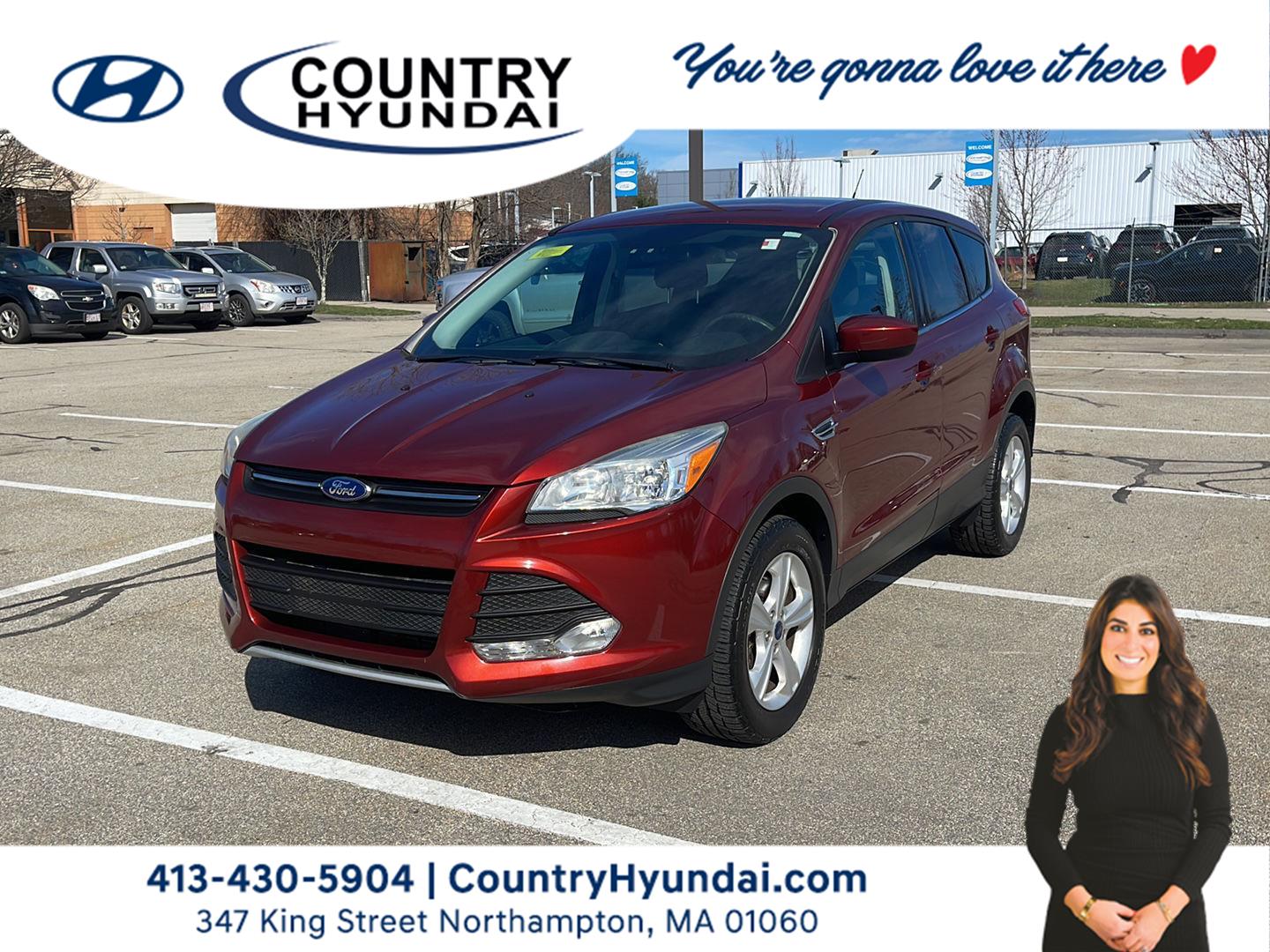 Sunset 2016 Ford Escape SE AWD SUV / Crossover All-Wheel Drive 6-Speed Automatic