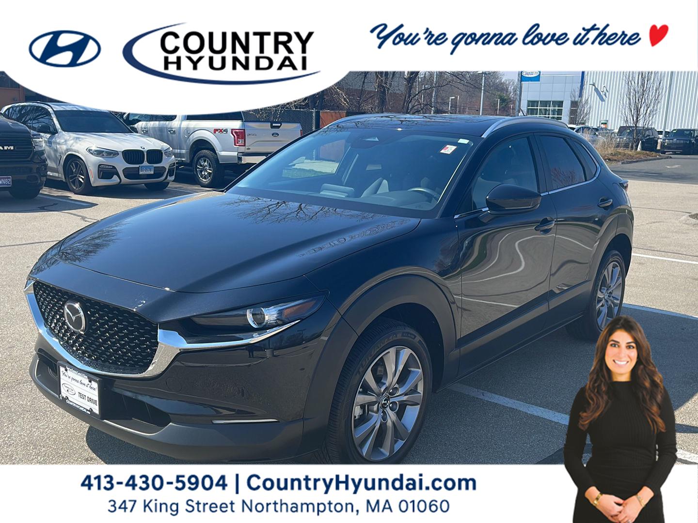 Jet Black Mica 2024 Mazda CX-30 2.5 S Preferred AWD SUV / Crossover All-Wheel Drive Automatic