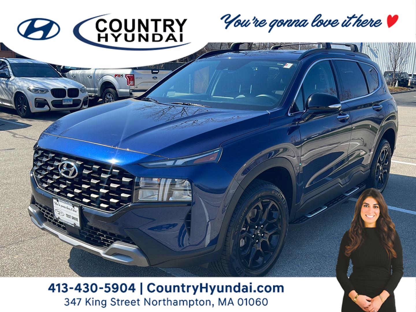 Blue (Stormy Sea) 2023 Hyundai Santa Fe XRT AWD SUV / Crossover All-Wheel Drive Automatic