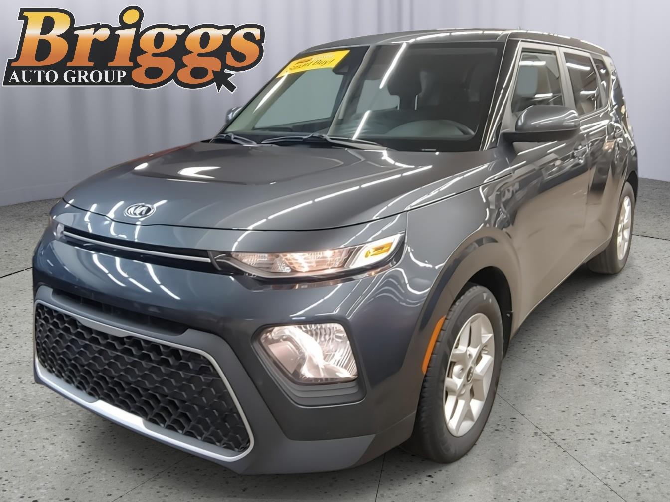 Gravity Gray 2021 Kia Soul S FWD SUV / Crossover Front-Wheel Drive Continuously Variable Transmission