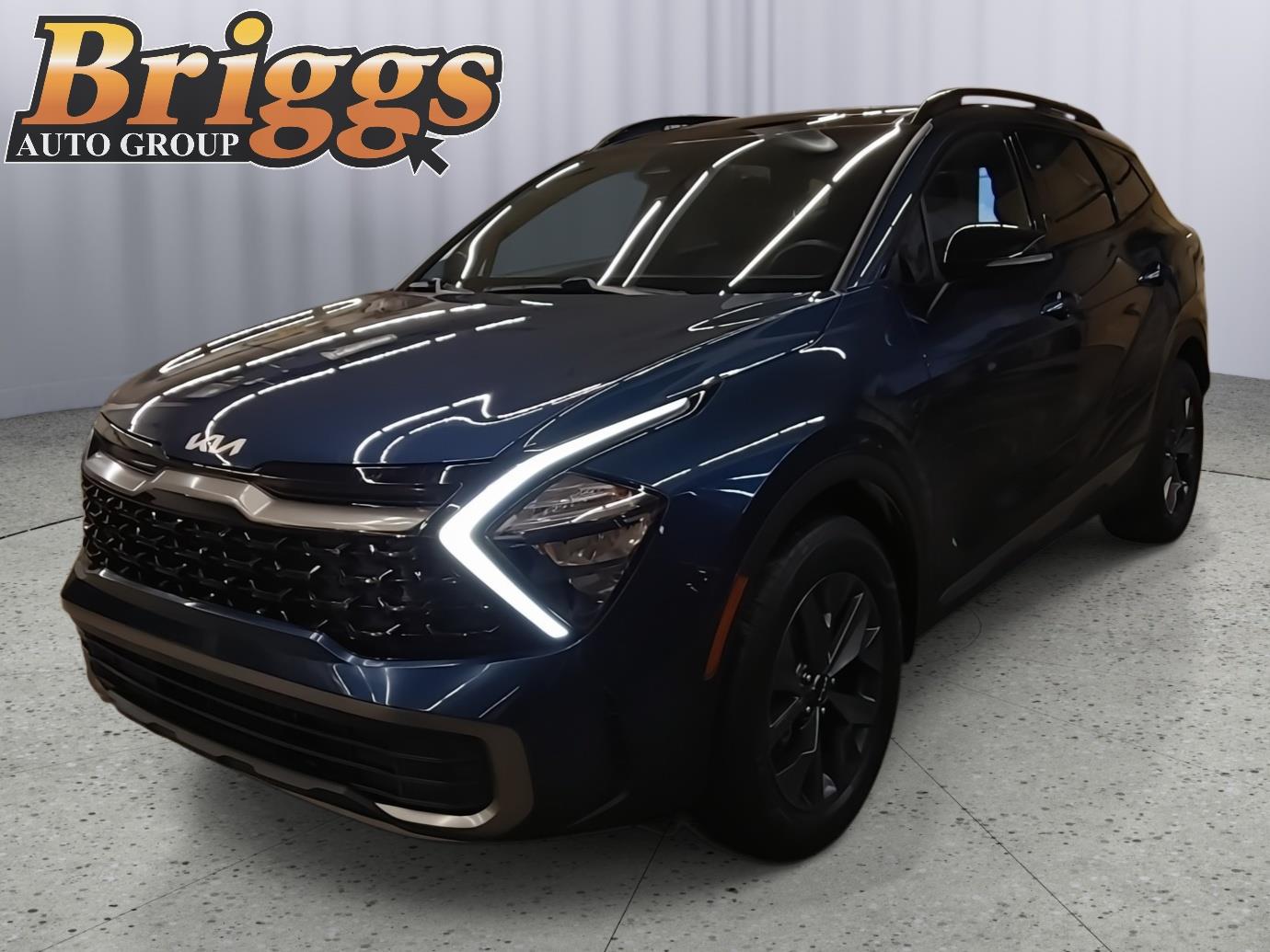 Vesta Blue 2023 Kia Sportage Hybrid Plug-In X-Line AWD SUV / Crossover All-Wheel Drive Automatic