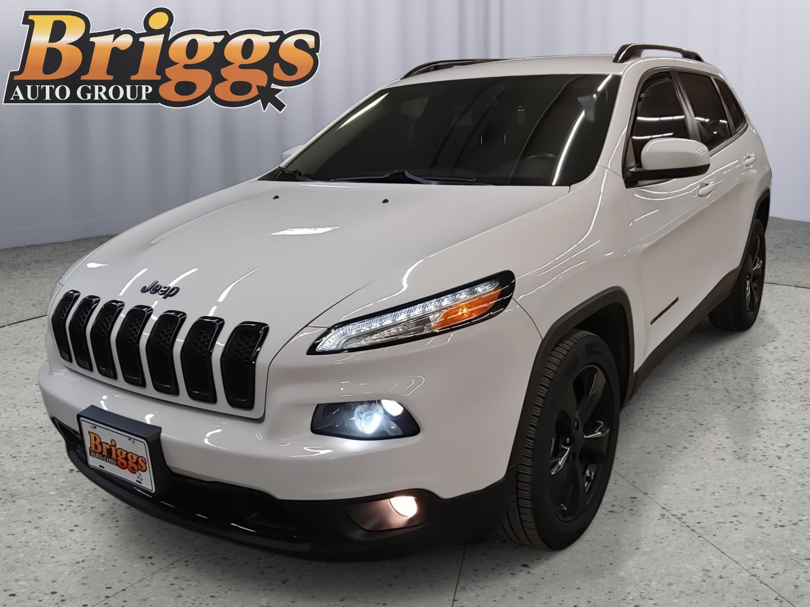 Bright White Clearcoat 2018 Jeep Cherokee Latitude FWD SUV / Crossover Front-Wheel Drive 9-Speed Automatic