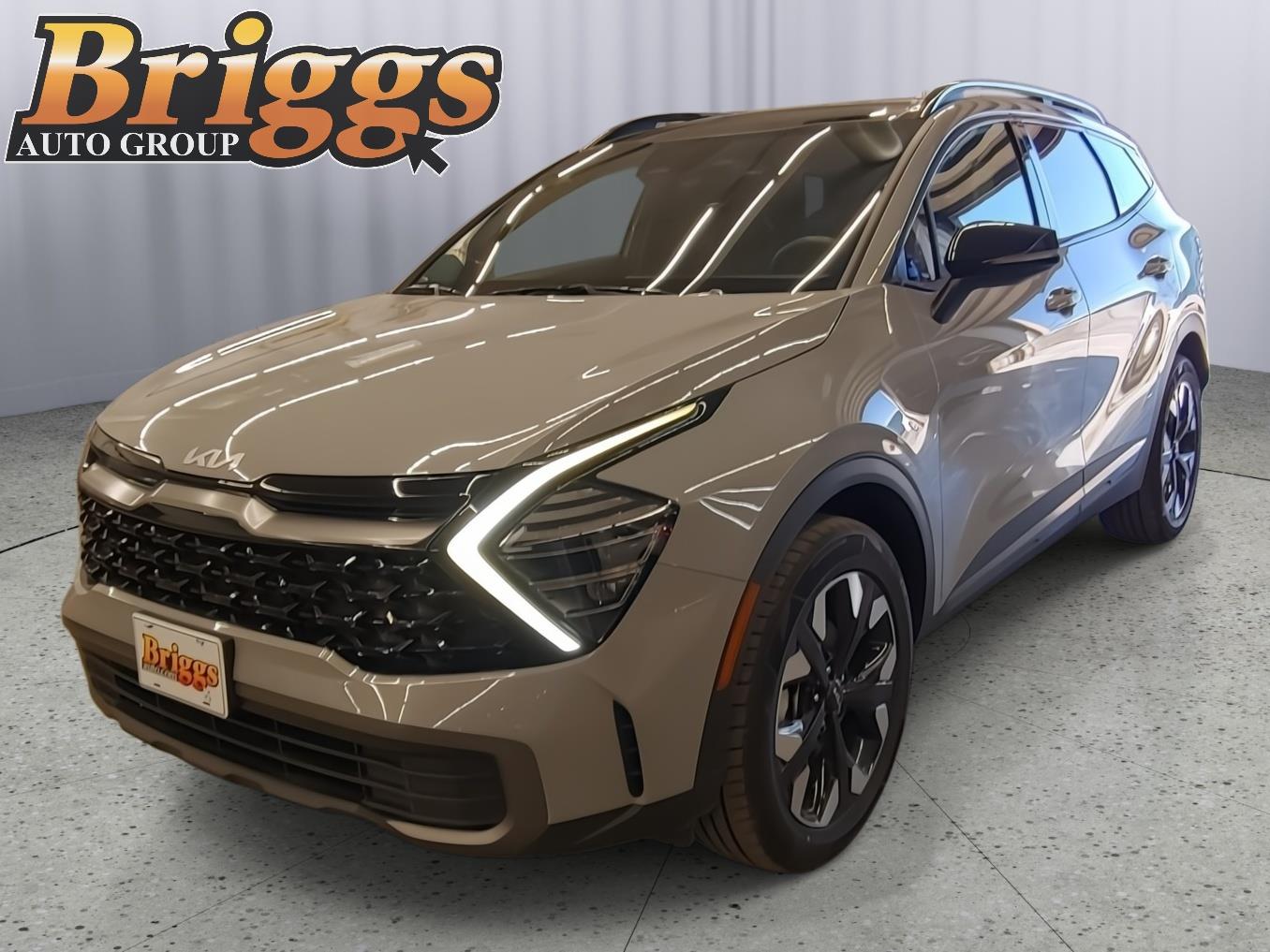 Wolf Gray 2024 Kia Sportage X-Line AWD SUV / Crossover All-Wheel Drive Automatic