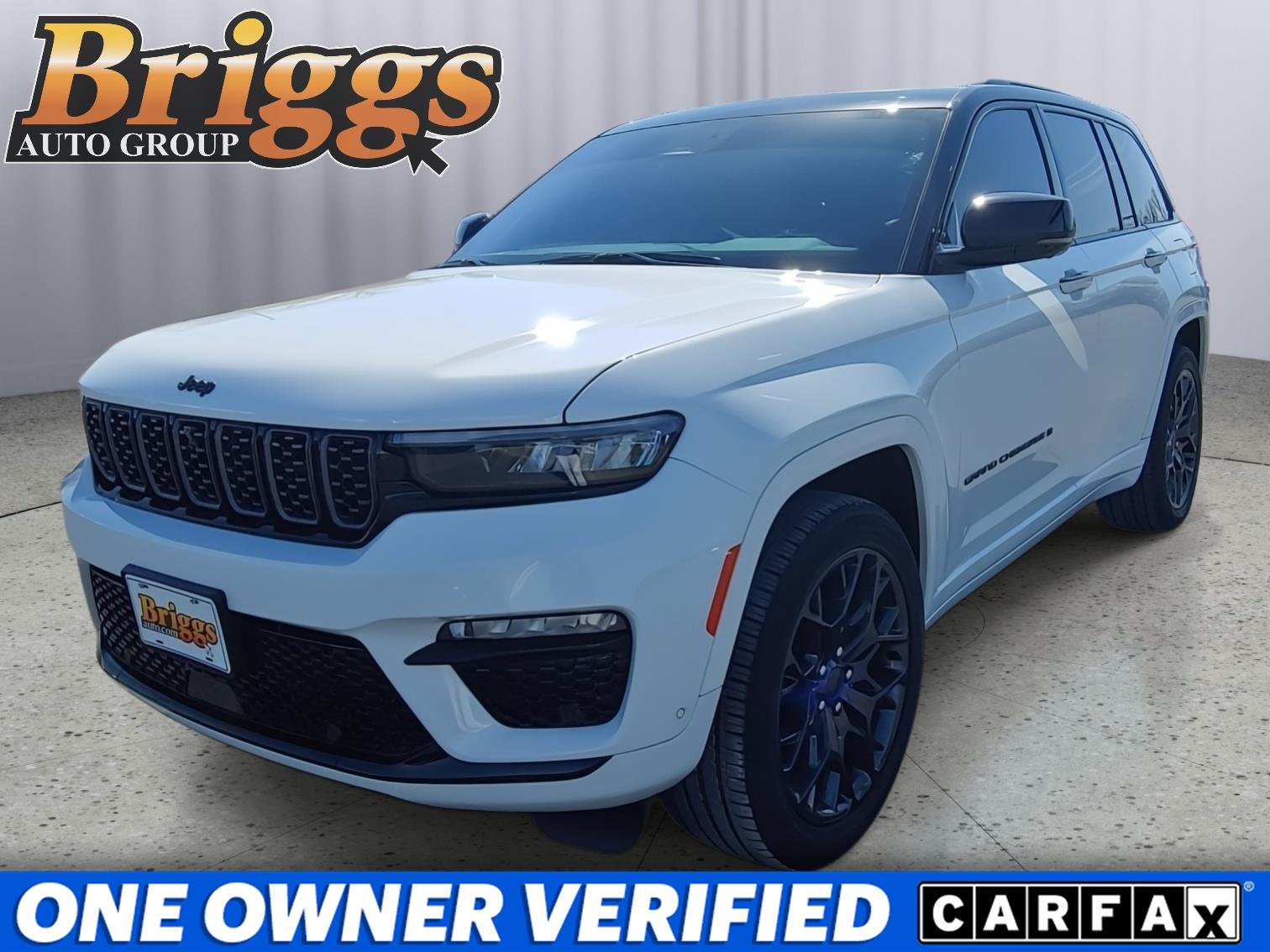 Bright White Clearcoat 2025 Jeep Grand Cherokee Summit 4WD SUV / Crossover Four-Wheel Drive 8-Speed Automatic