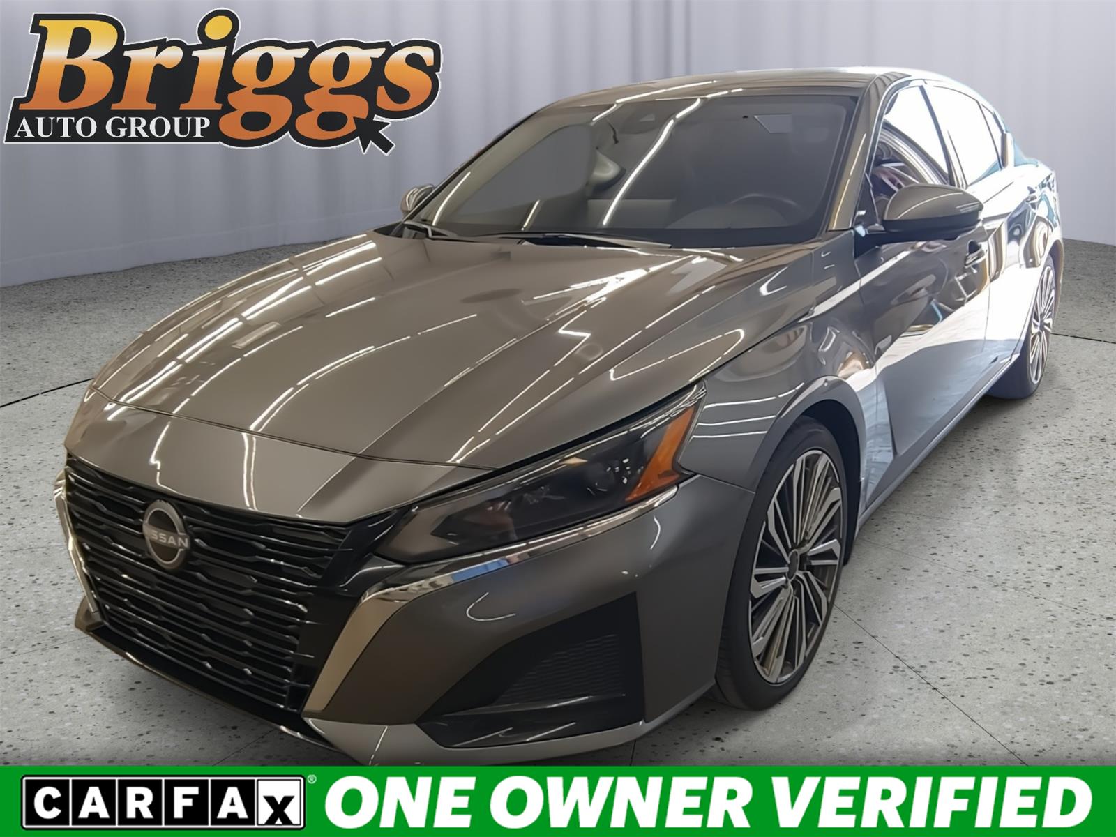 Gray (Gun Metallic) 2024 Nissan Altima 2.5 SL FWD Sedan Front-Wheel Drive Continuously Variable Transmission