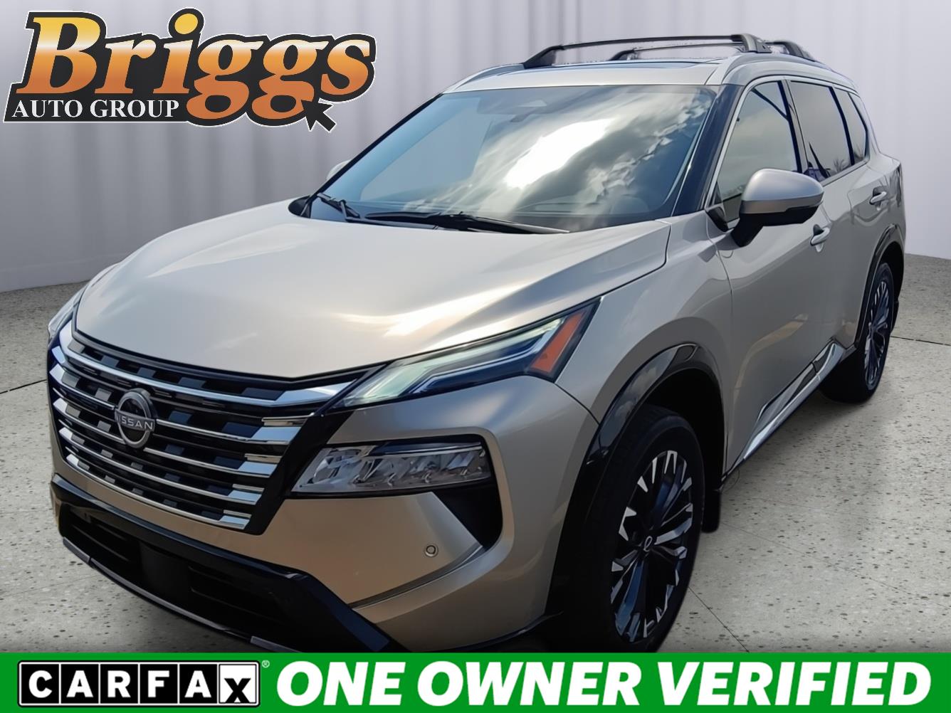 Champagne Silver Metallic 2026 Nissan Rogue Platinum AWD SUV / Crossover All-Wheel Drive Continuously Variable Transmission