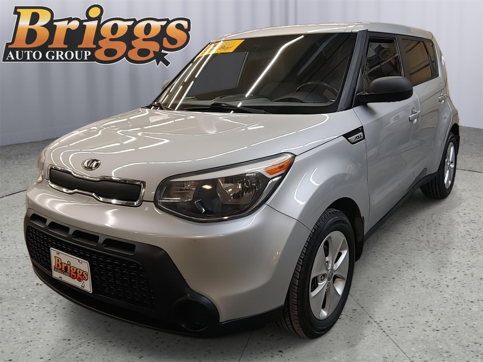Bright Silver 2015 Kia Soul + Wagon Front-Wheel Drive Automatic