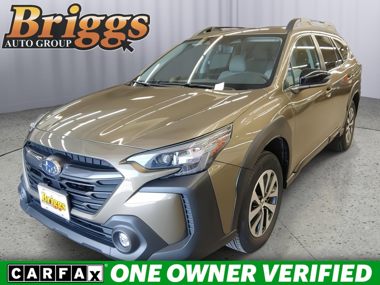 Autumn Green Metallic 2023 Subaru Outback Premium AWD SUV / Crossover All-Wheel Drive Continuously Variable Transmission