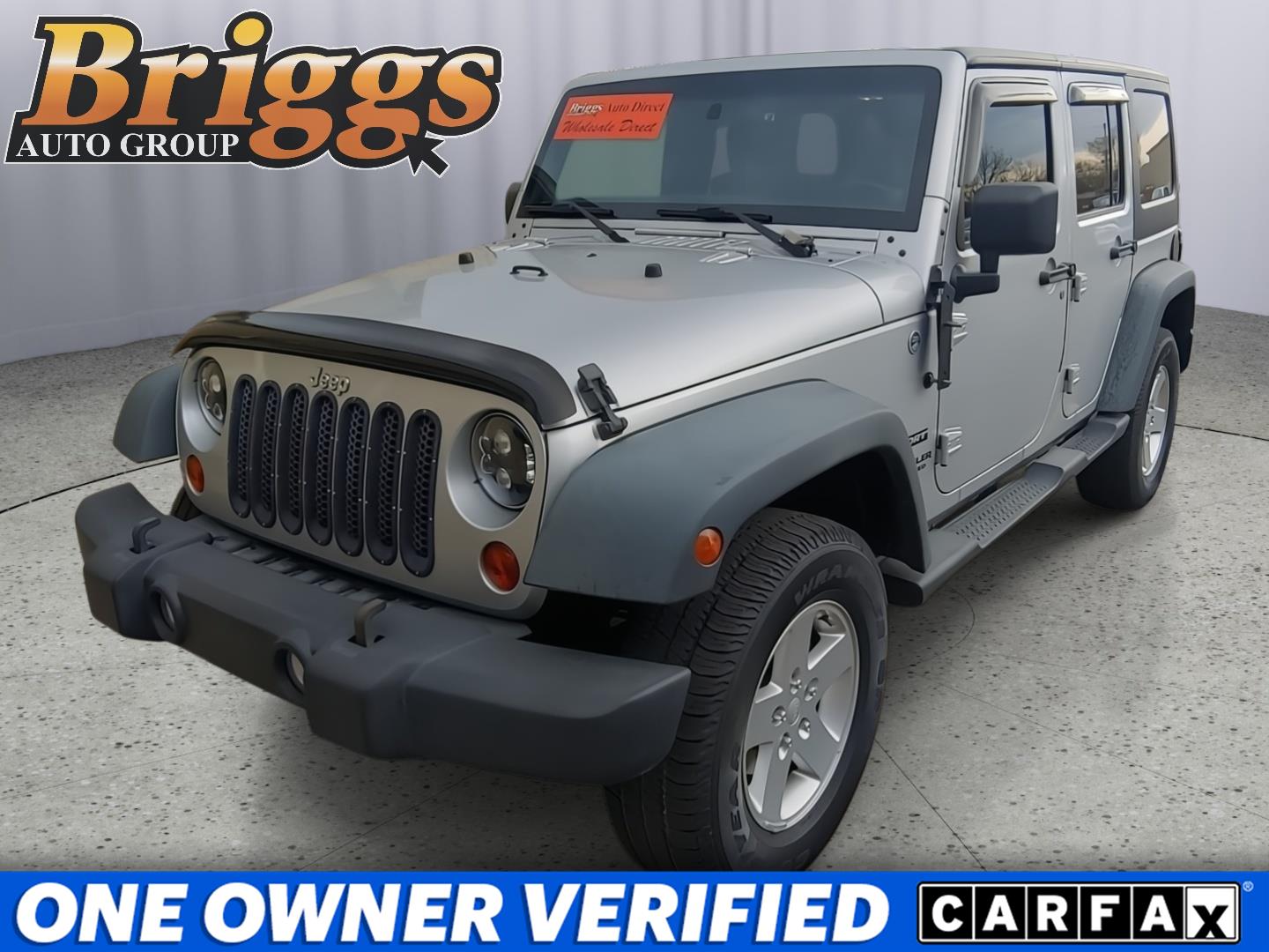 Bright Silver Metallic 2011 Jeep Wrangler Unlimited Sport 4WD SUV / Crossover Four-Wheel Drive 4-Speed Automatic