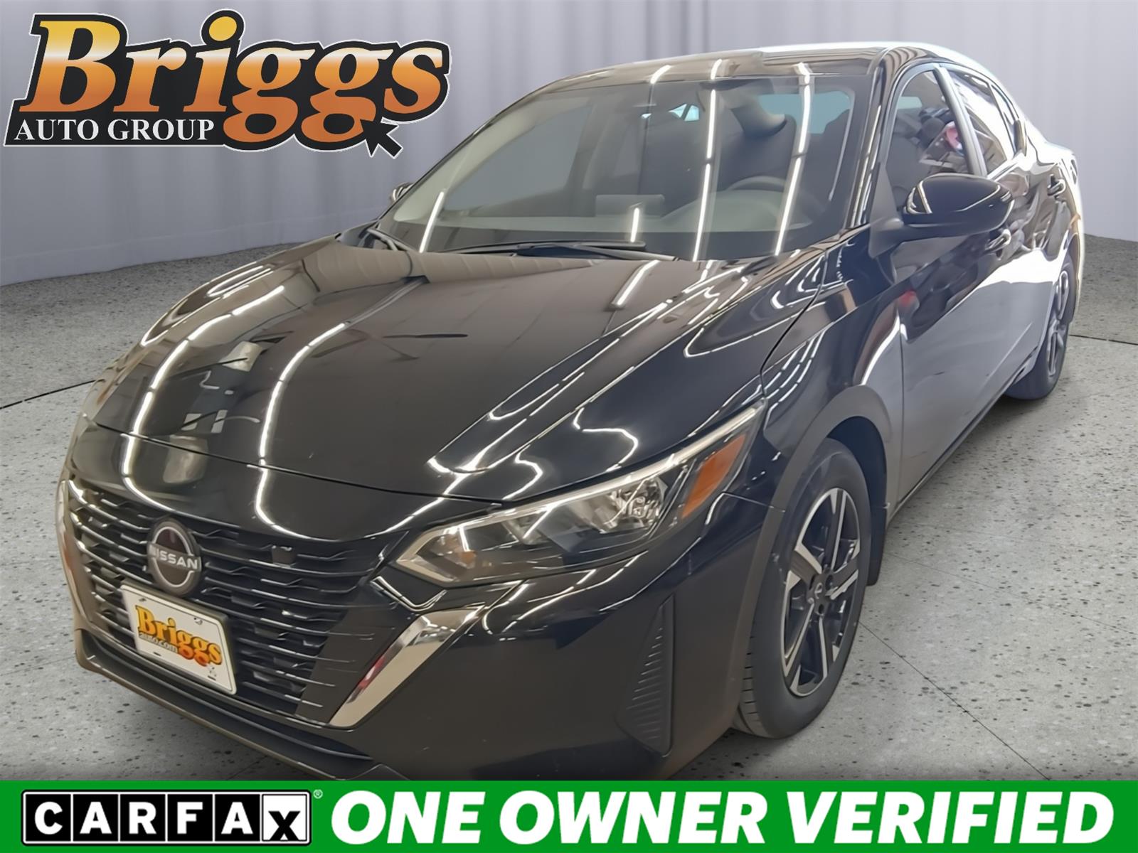 Super Black 2024 Nissan Sentra SV FWD Sedan Front-Wheel Drive Continuously Variable Transmission