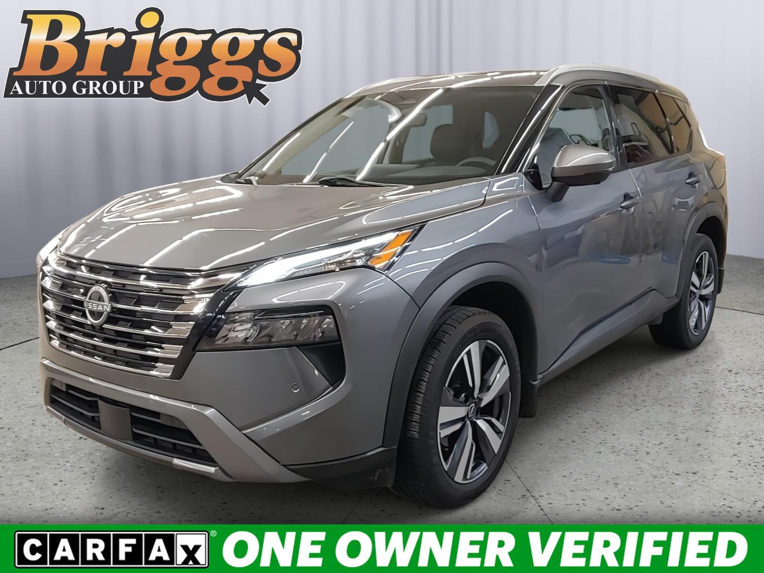 Gray (Gun Metallic) 2024 Nissan Rogue SL AWD SUV / Crossover All-Wheel Drive Continuously Variable Transmission