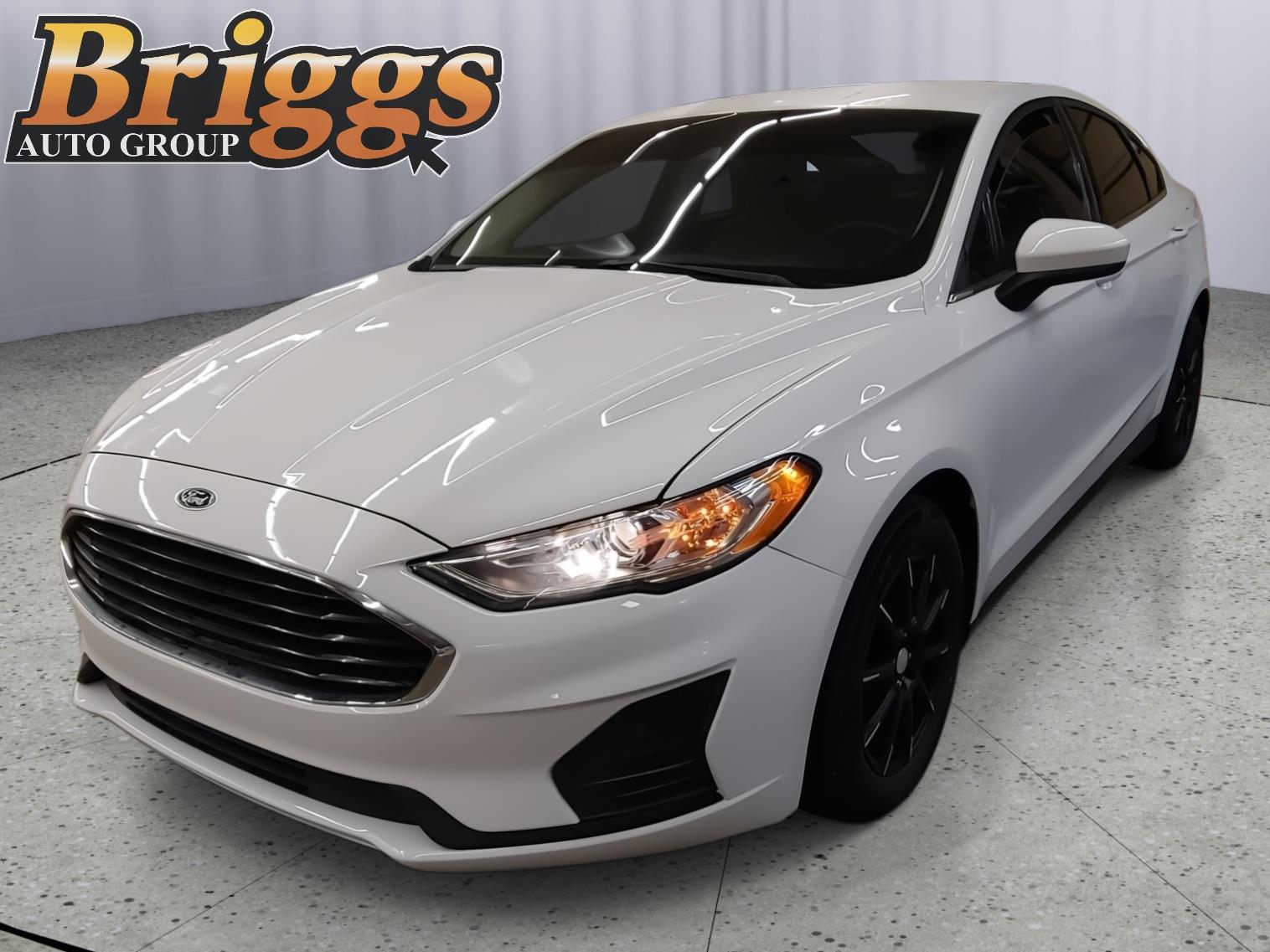 Oxford White 2020 Ford Fusion S FWD Sedan Front-Wheel Drive 6-Speed Automatic