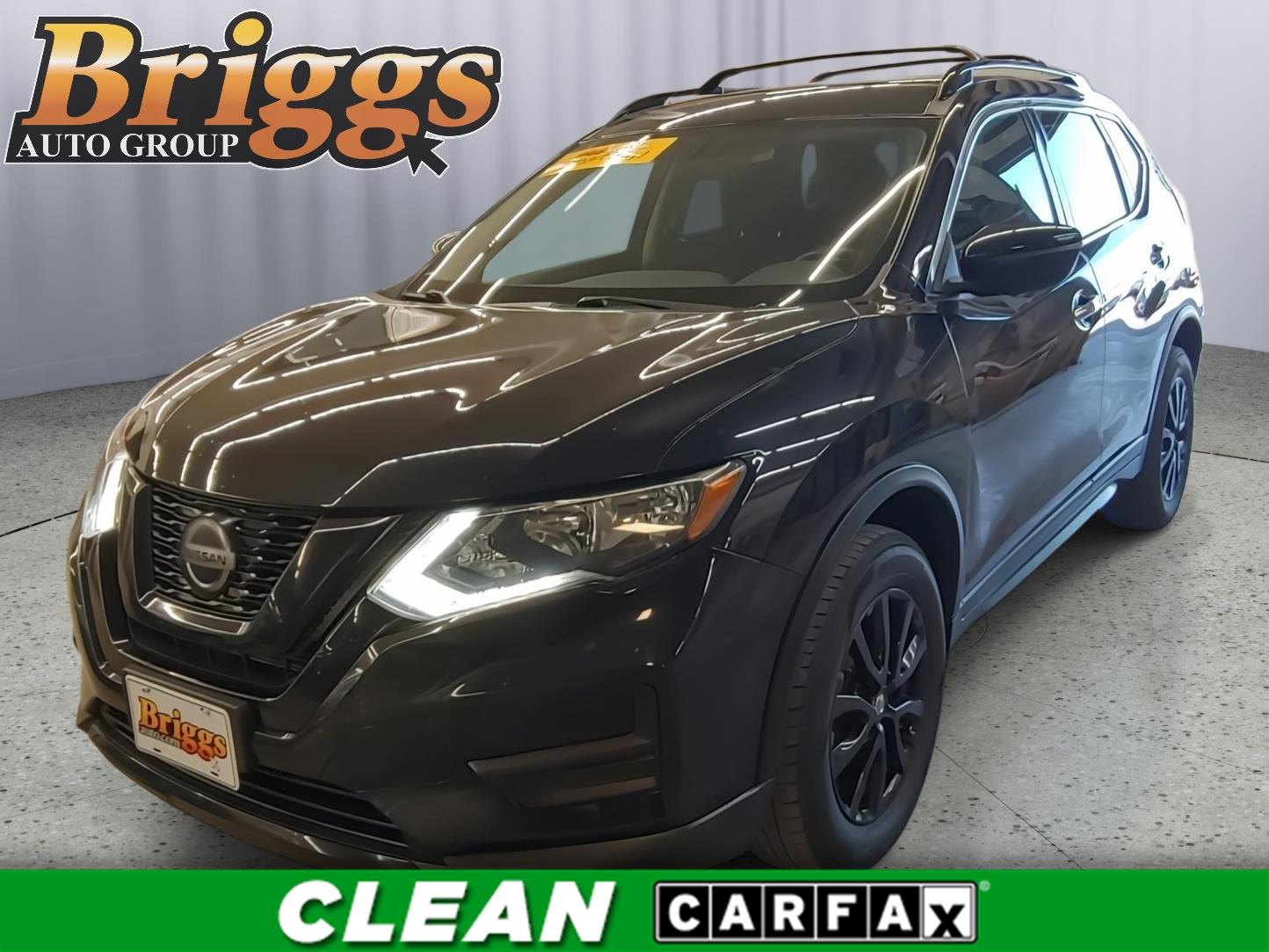 Gray (Magnetic Black) 2018 Nissan Rogue SV AWD SUV / Crossover All-Wheel Drive Continuously Variable Transmission