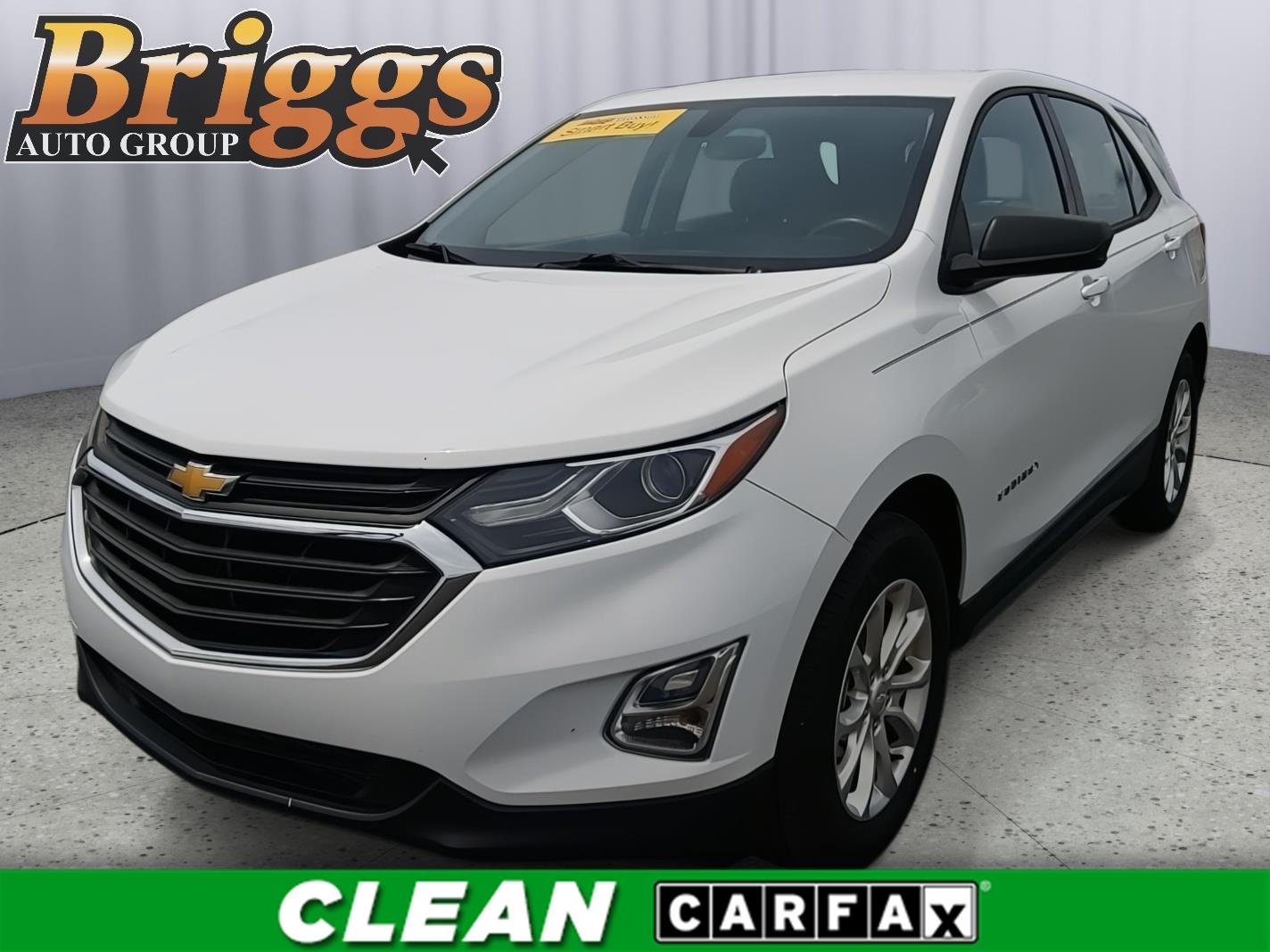 Summit White 2018 Chevrolet Equinox 1.5T LS FWD SUV / Crossover Front-Wheel Drive 6-Speed Automatic Overdrive