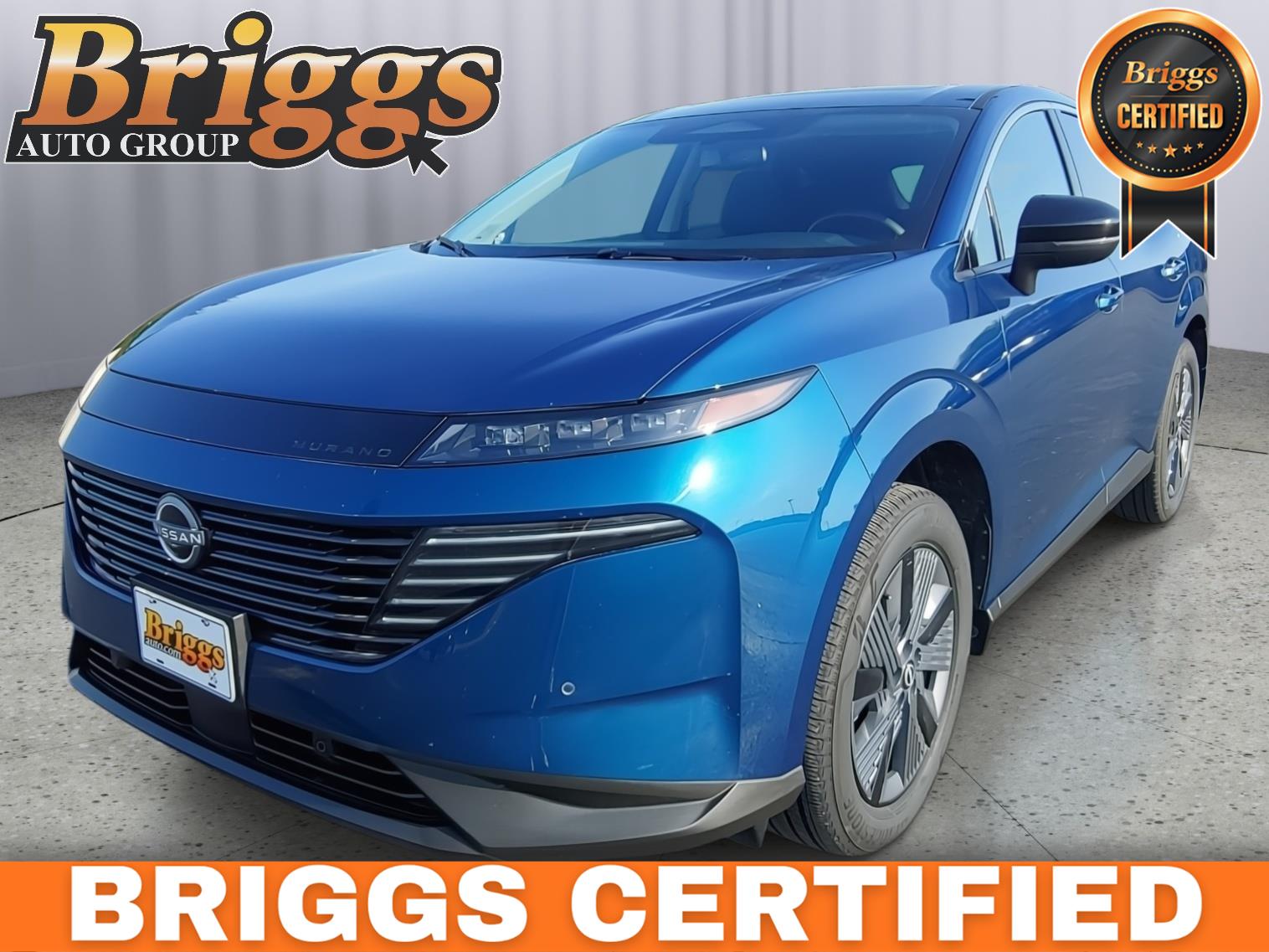 Aurora Blue Pearl Metallic 2025 Nissan Murano SUV / Crossover All-Wheel Drive Automatic