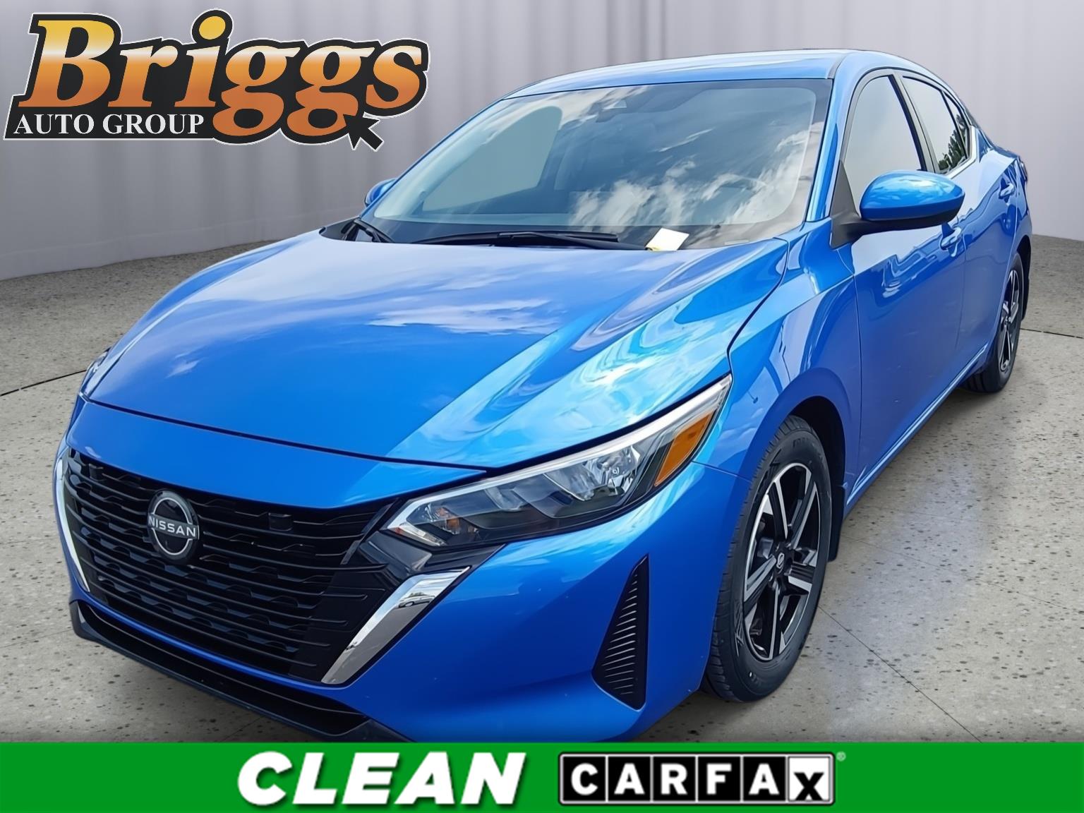 Electric Blue Metallic 2024 Nissan Sentra Sedan Front-Wheel Drive Continuously Variable Transmission