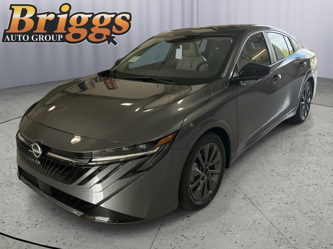 Gray (Gun Metallic) 2026 Nissan Sentra Sedan Front-Wheel Drive Continuously Variable Transmission