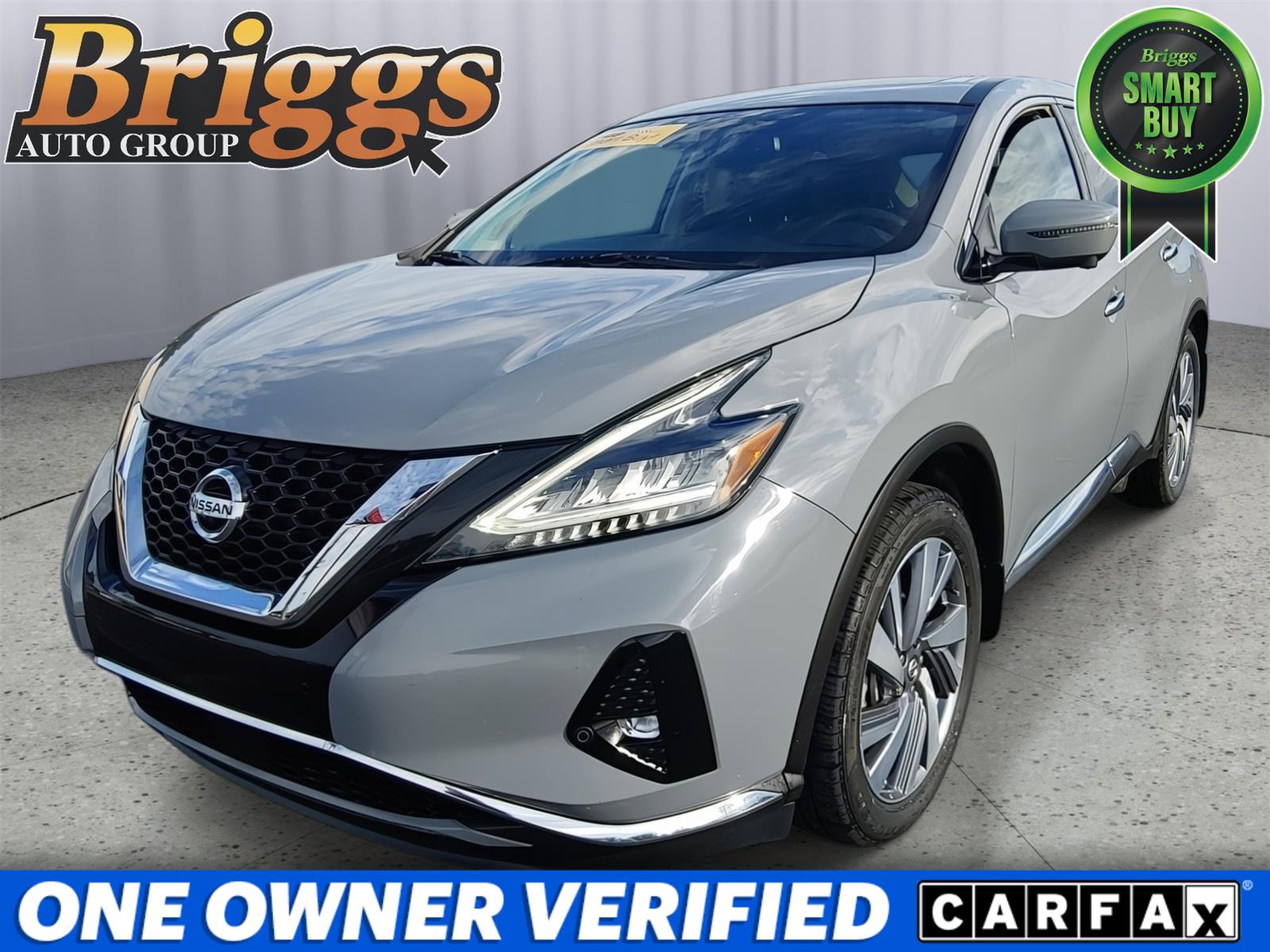 Boulder Gray Pearl 2021 Nissan Murano SUV / Crossover All-Wheel Drive Continuously Variable Transmission