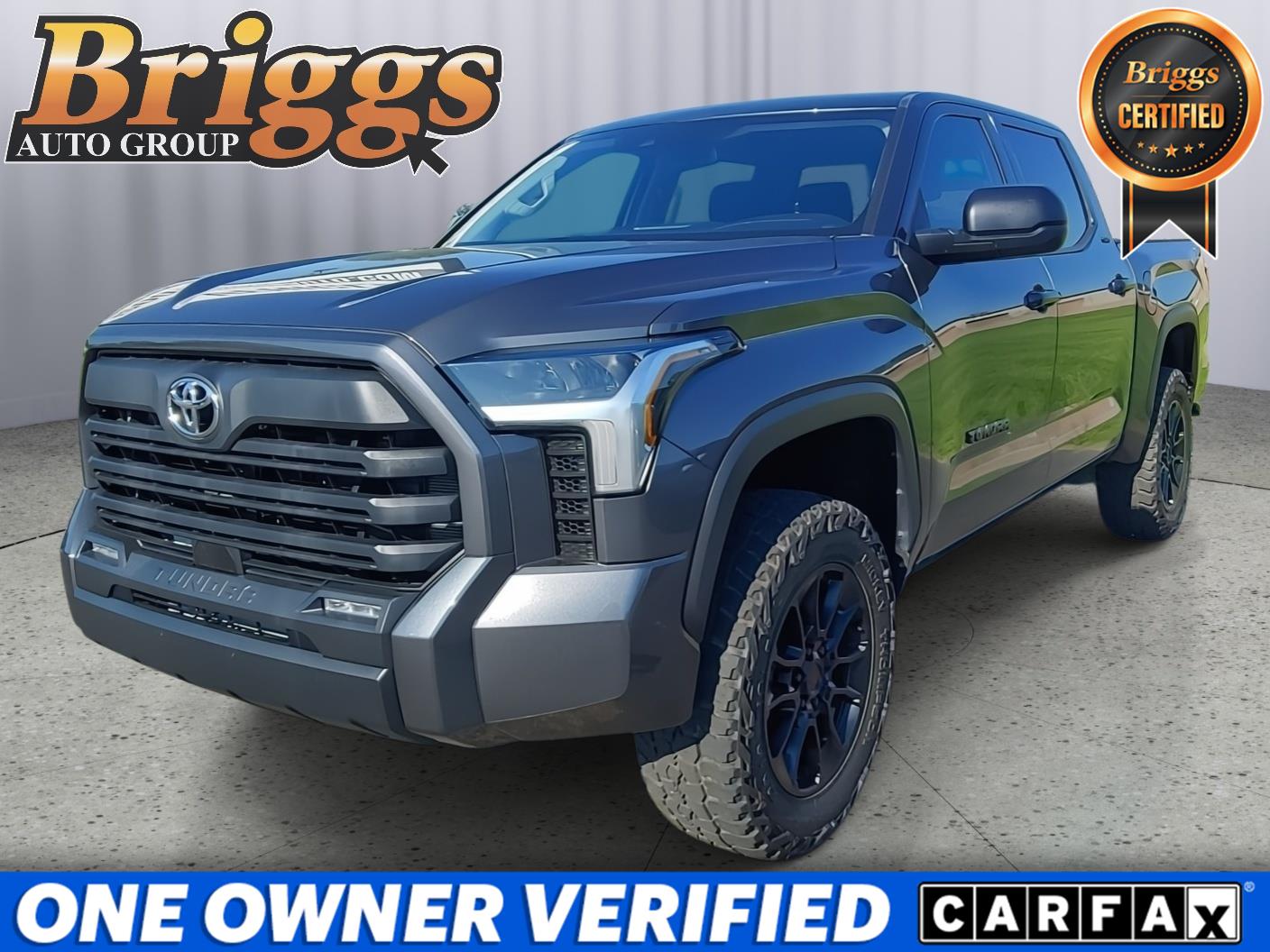 Magnetic Gray Metallic 2023 Toyota Tundra Pickup Truck Four-Wheel Drive Automatic