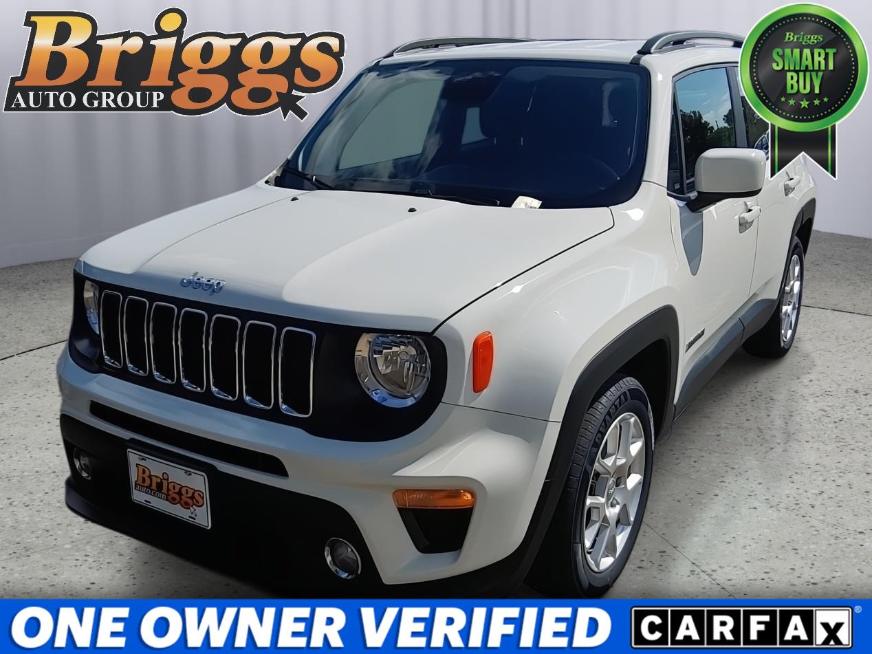 Alpine White Clearcoat 2020 Jeep Renegade SUV / Crossover Front-Wheel Drive 9-Speed Automatic