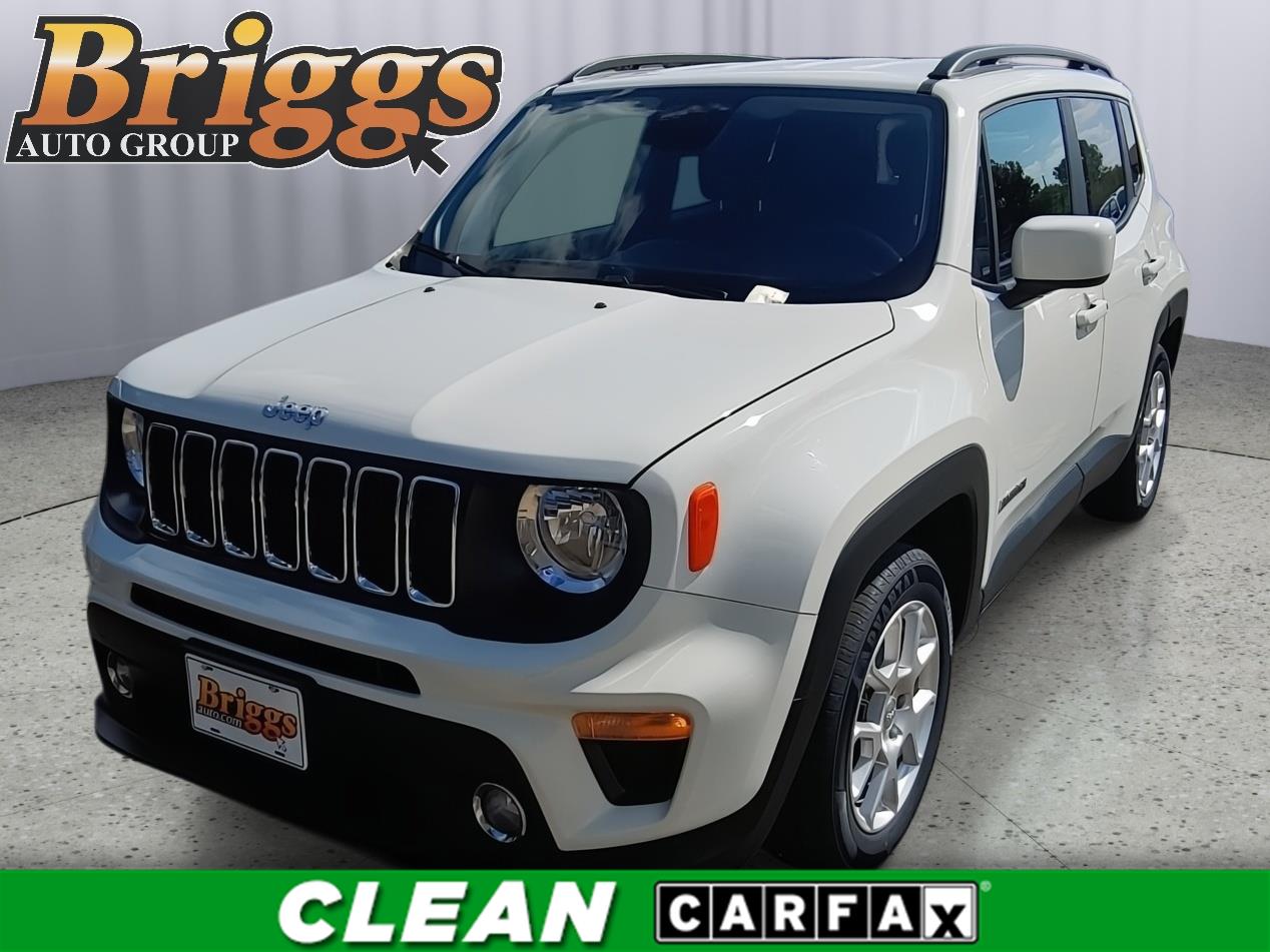 Alpine White Clearcoat 2020 Jeep Renegade SUV / Crossover Front-Wheel Drive 9-Speed Automatic