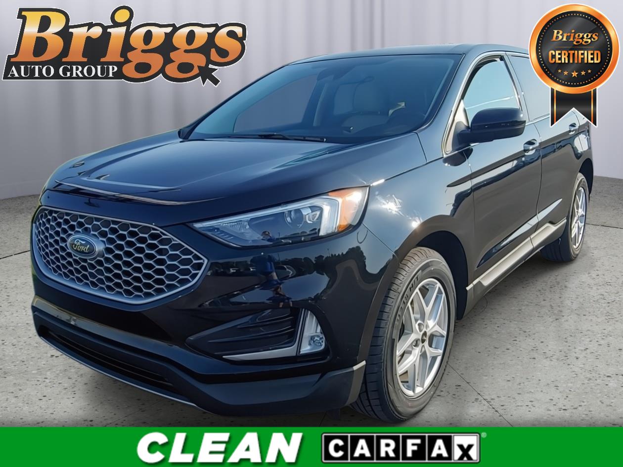 Agate Black Metallic 2024 Ford Edge SUV / Crossover All-Wheel Drive 8-Speed Automatic