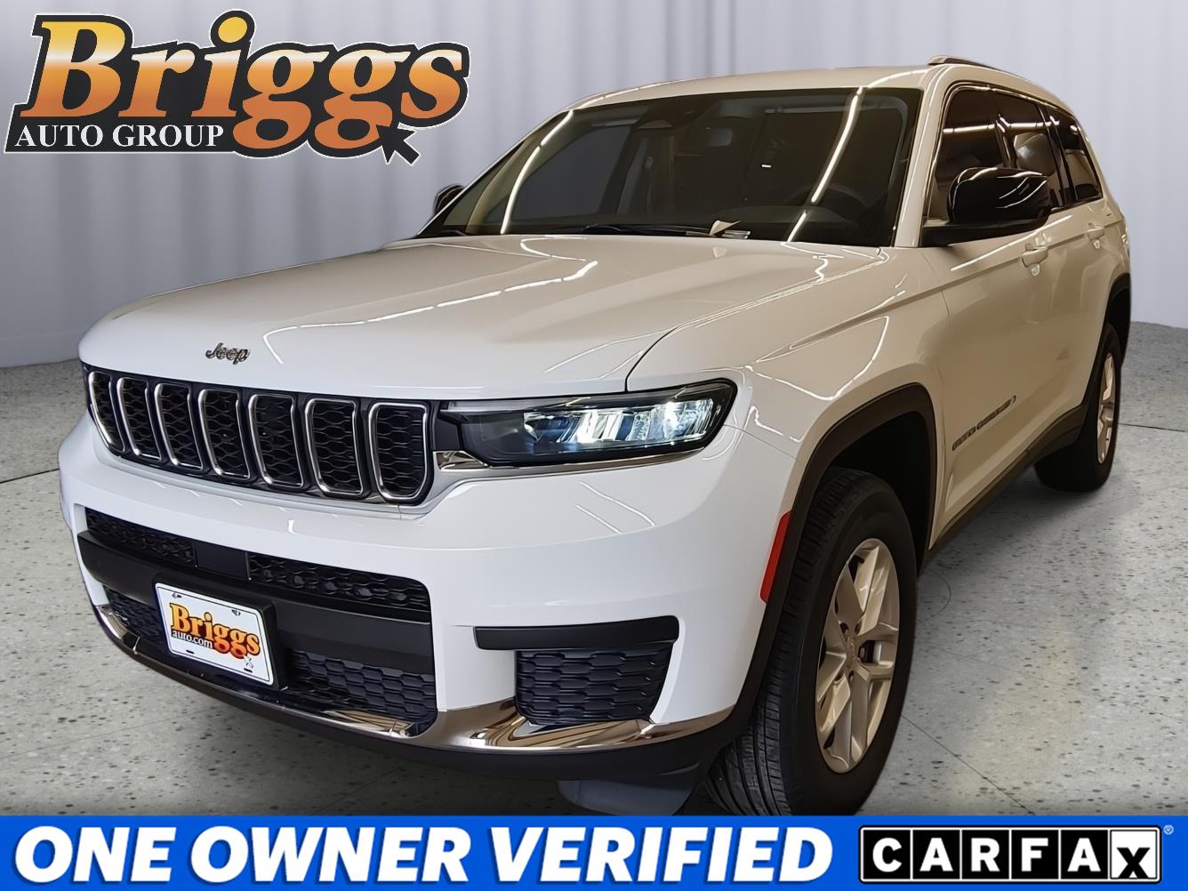 Bright White Clearcoat 2023 Jeep Grand Cherokee L SUV / Crossover Four-Wheel Drive 8-Speed Automatic