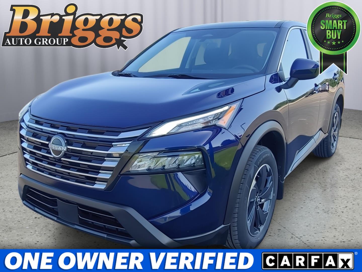 Deep Ocean Blue Pearl 2024 Nissan Rogue SUV / Crossover All-Wheel Drive Continuously Variable Transmission
