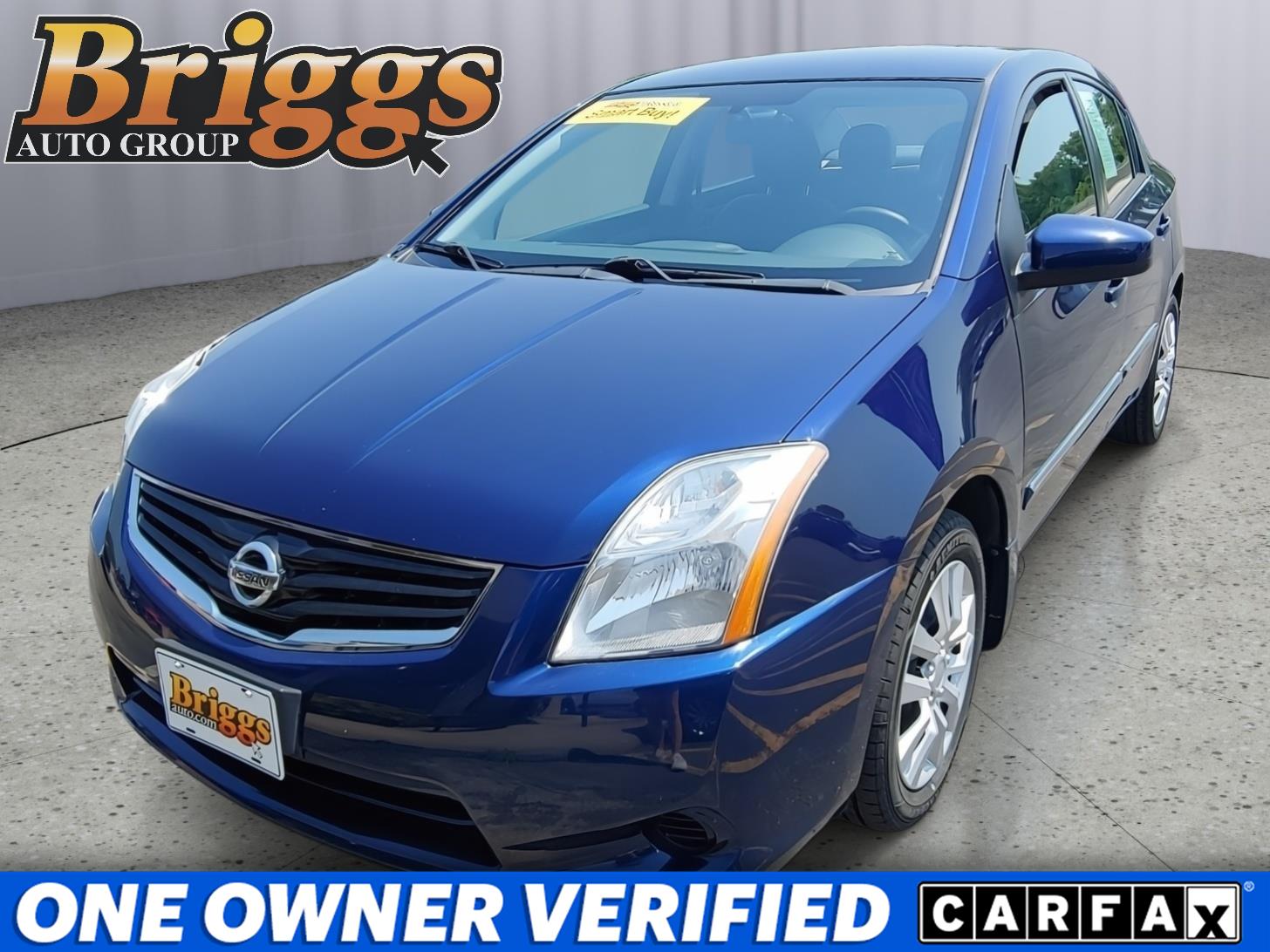 Blue Onyx 2012 Nissan Sentra Sedan Front-Wheel Drive Continuously Variable Transmission