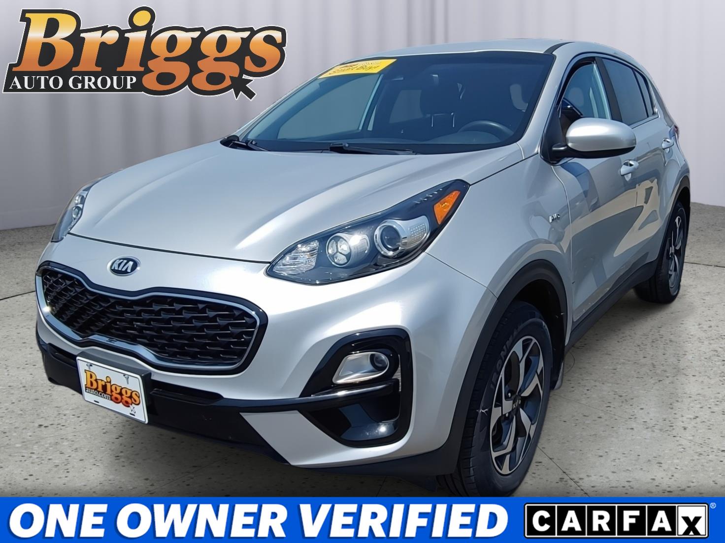 Sparkling Silver 2020 Kia Sportage SUV / Crossover All-Wheel Drive Automatic
