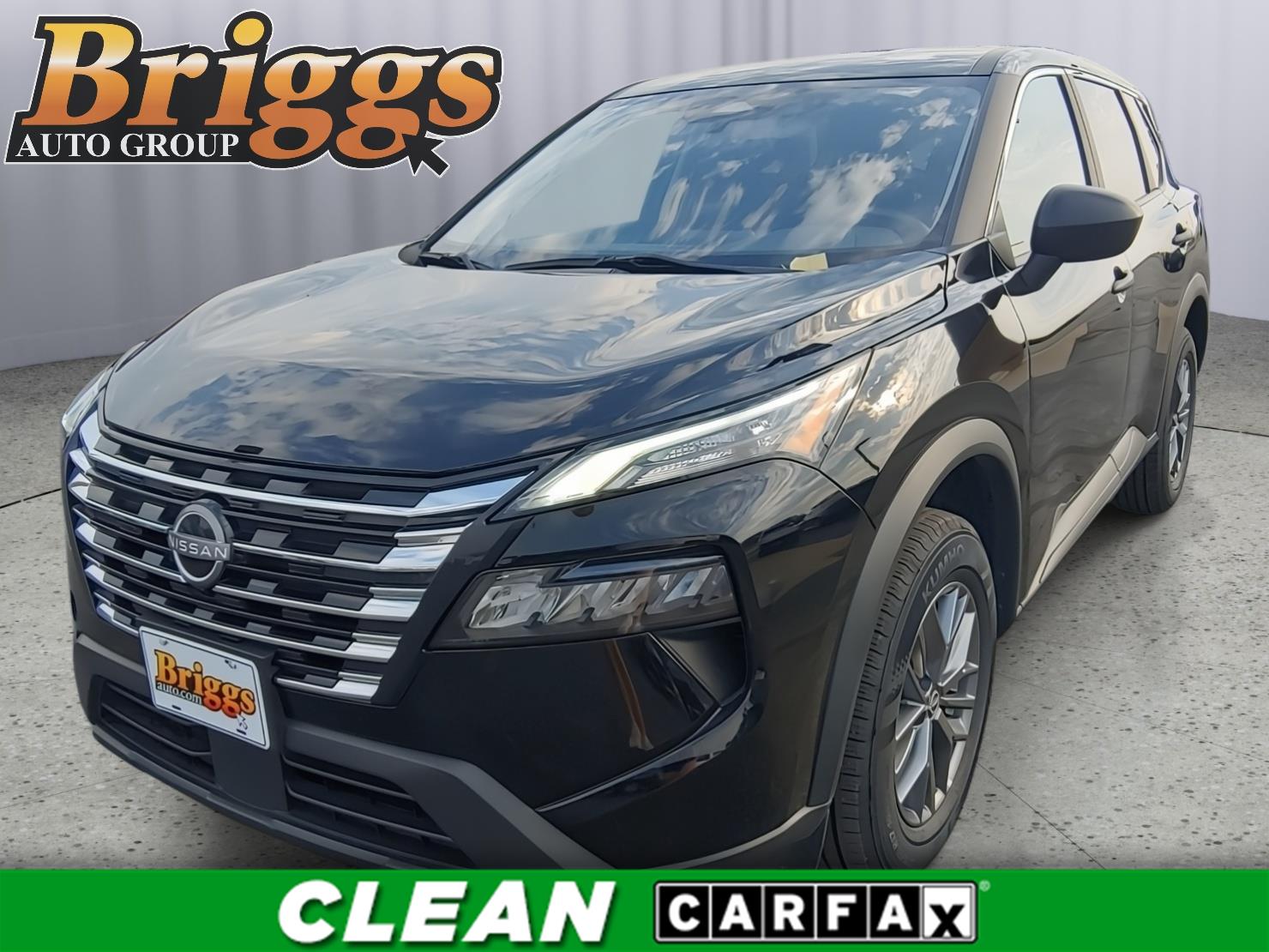 Super Black 2024 Nissan Rogue SUV / Crossover All-Wheel Drive Continuously Variable Transmission