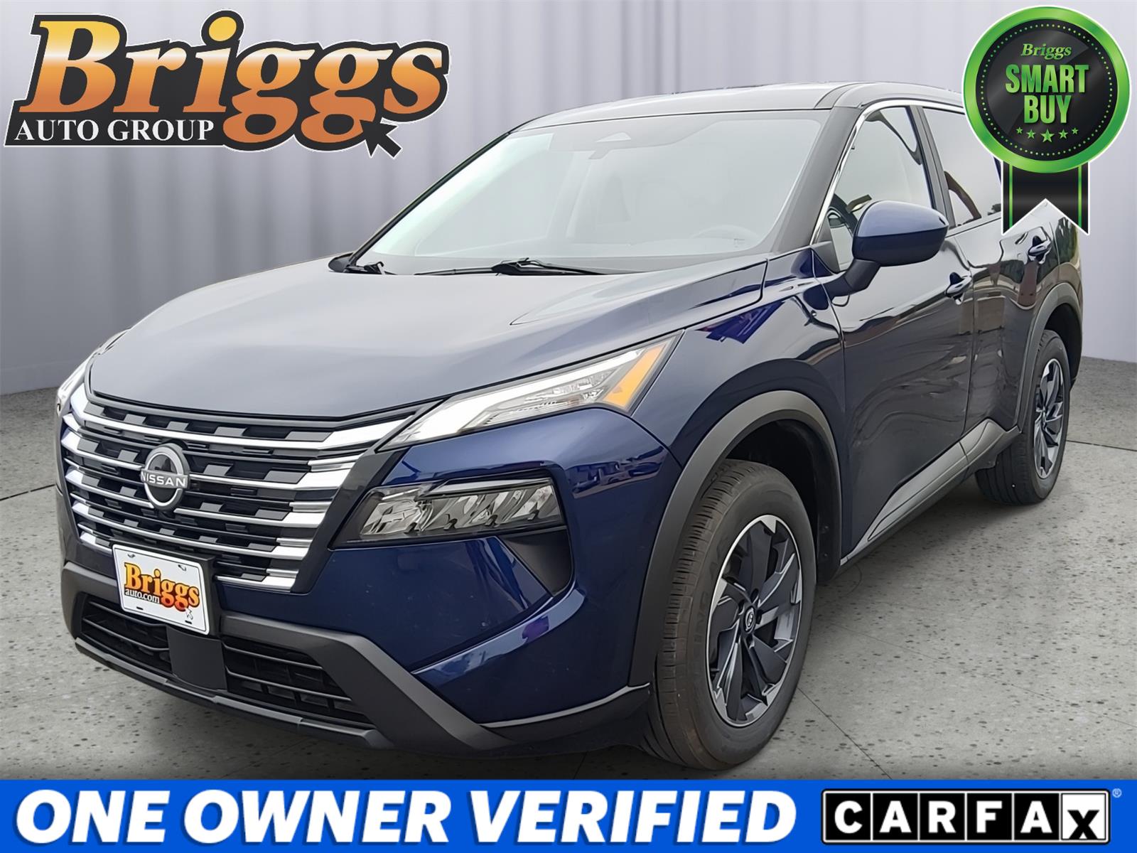 Deep Ocean Blue Pearl 2025 Nissan Rogue SUV / Crossover Front-Wheel Drive Continuously Variable Transmission