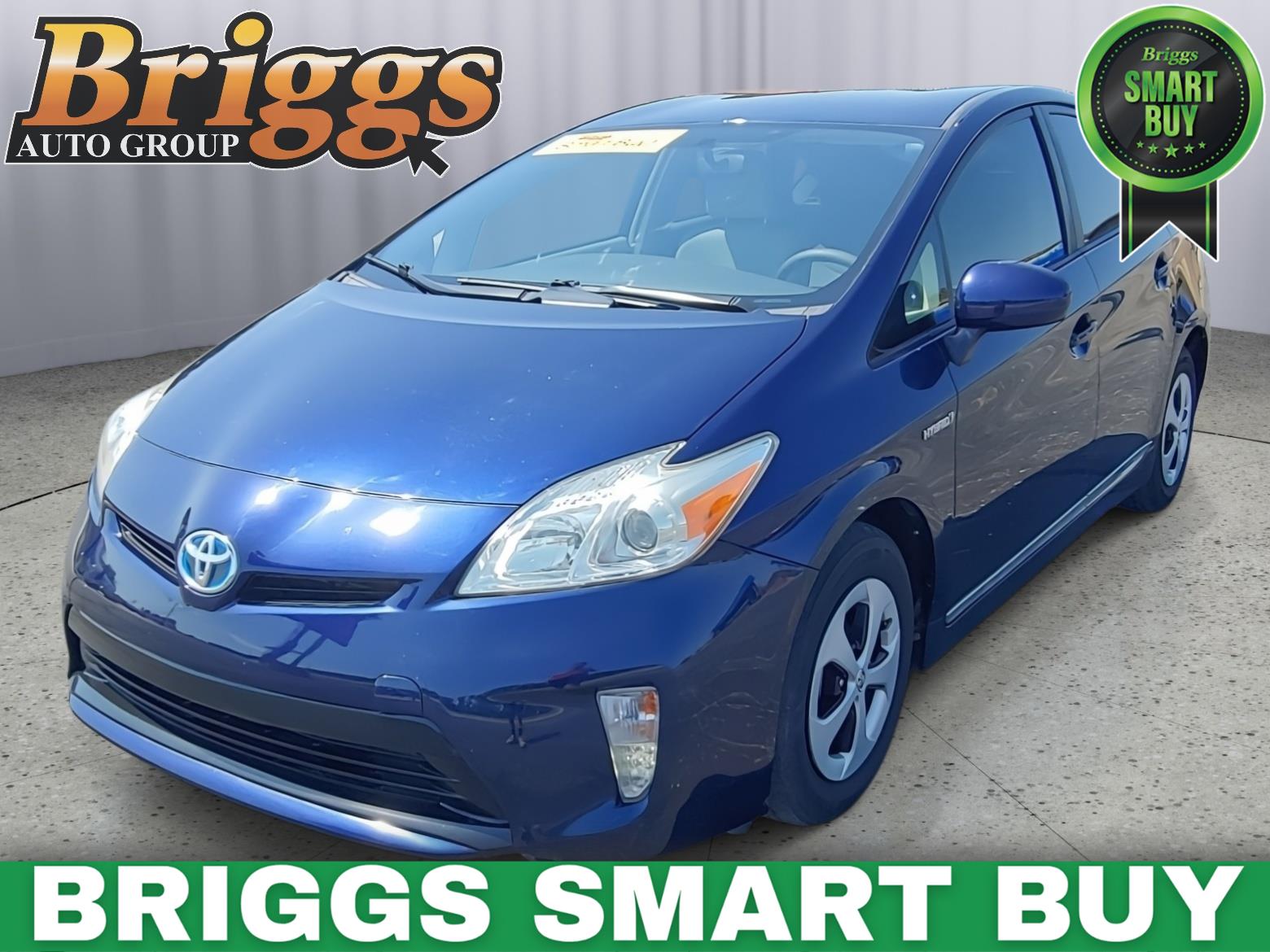 Nautical Blue Metallic 2014 Toyota Prius Hatchback Front-Wheel Drive Continuously Variable Transmission