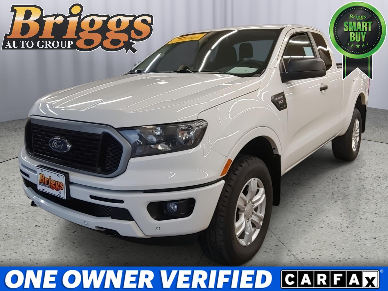 Oxford White 2019 Ford Ranger Pickup Truck Four-Wheel Drive Automatic